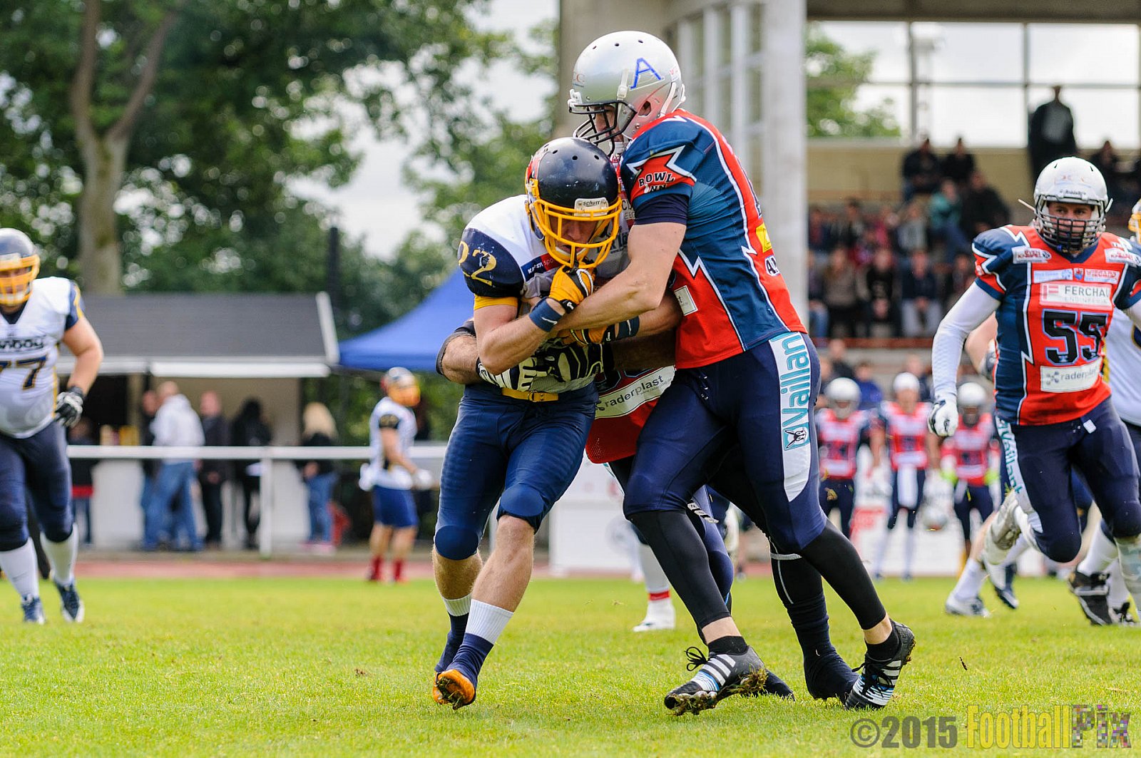 Remscheid Amboss vs. Essen Assindia Cardinals - 06.09.2015 RL NRW: Remscheid Amboss vs. Essen Assindia Cardinals (28:33)