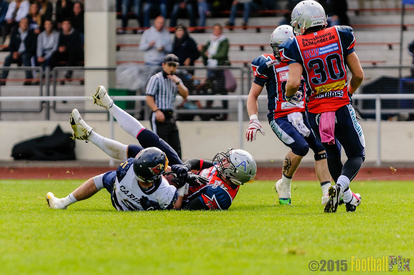 Remscheid Amboss vs. Essen Assindia Cardinals - 06.09.2015 RL NRW: Remscheid Amboss vs. Essen Assindia Cardinals (28:33)
