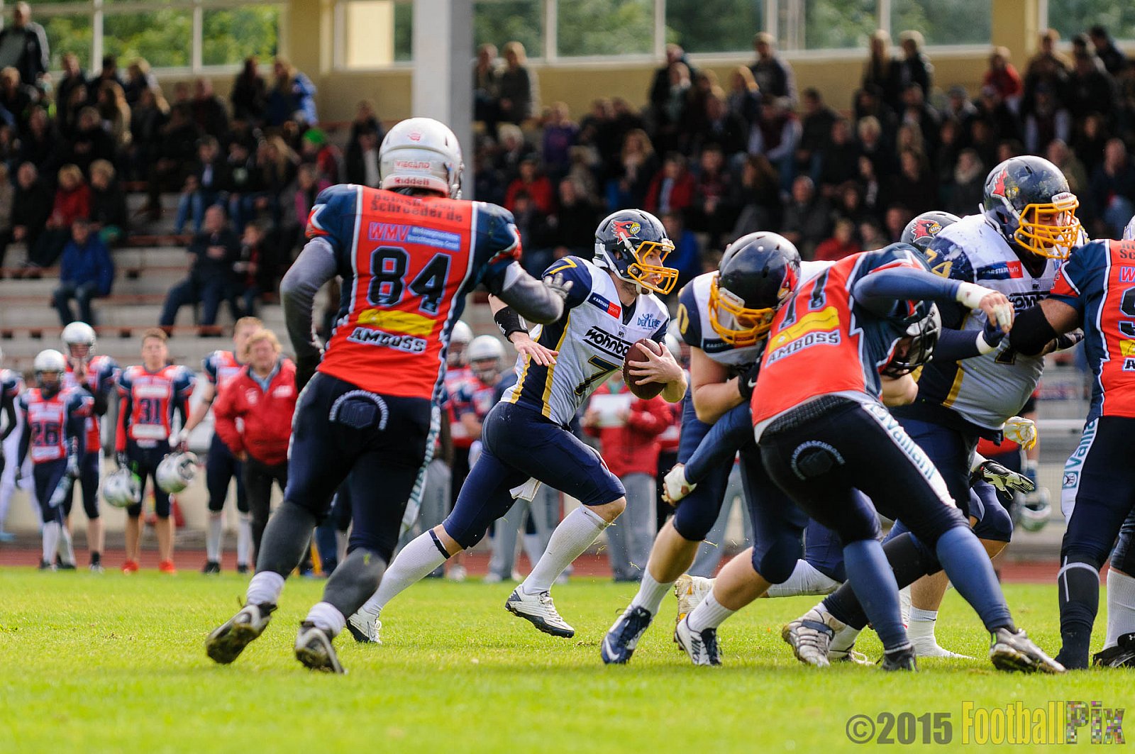 Remscheid Amboss vs. Essen Assindia Cardinals - 06.09.2015 RL NRW: Remscheid Amboss vs. Essen Assindia Cardinals (28:33)
