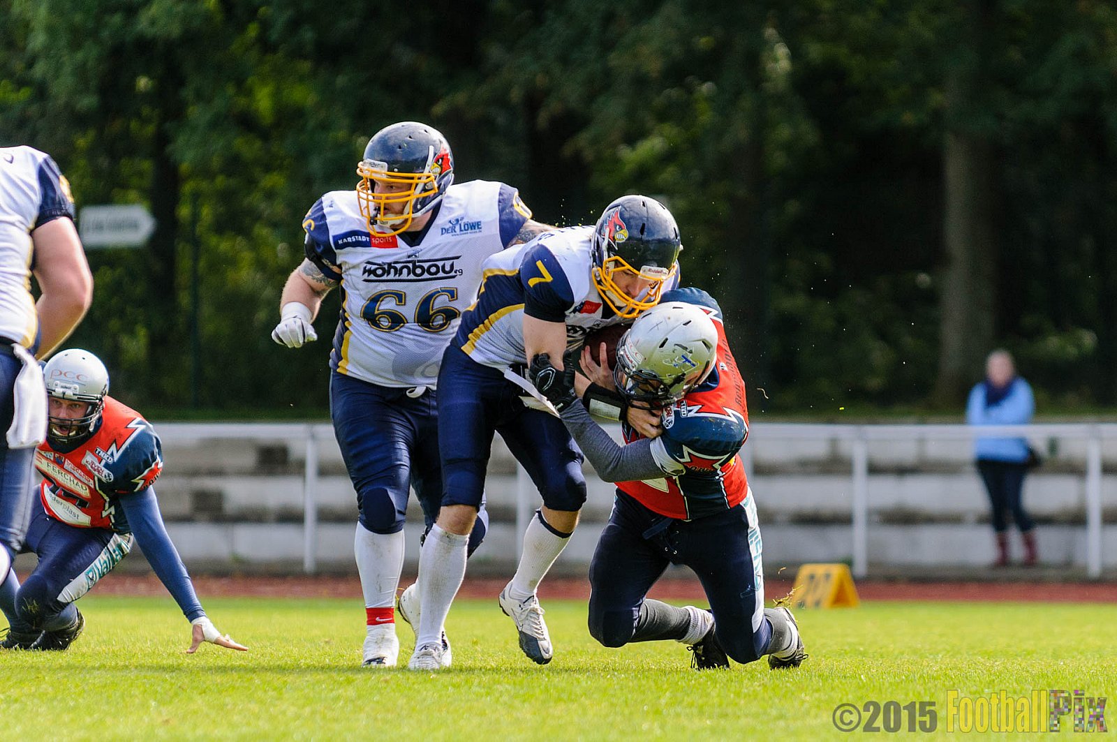 Remscheid Amboss vs. Essen Assindia Cardinals - 06.09.2015 RL NRW: Remscheid Amboss vs. Essen Assindia Cardinals (28:33)