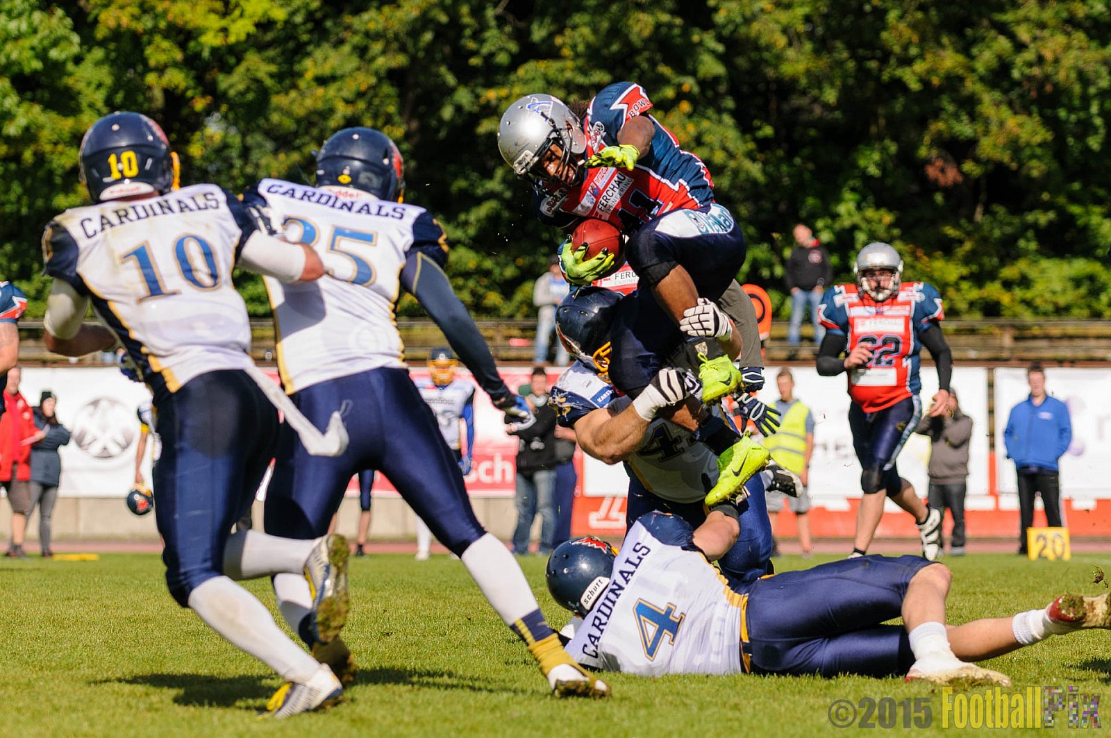 Remscheid Amboss vs. Essen Assindia Cardinals - 06.09.2015 RL NRW: Remscheid Amboss vs. Essen Assindia Cardinals (28:33)
