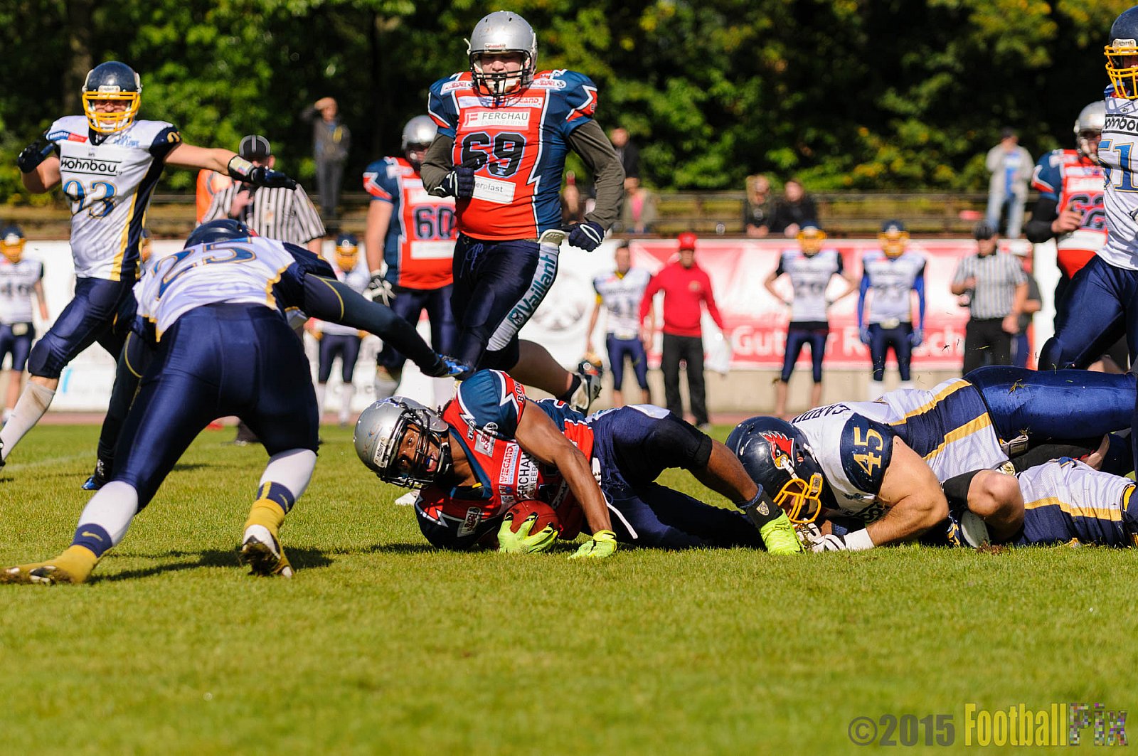 Remscheid Amboss vs. Essen Assindia Cardinals - 06.09.2015 RL NRW: Remscheid Amboss vs. Essen Assindia Cardinals (28:33)