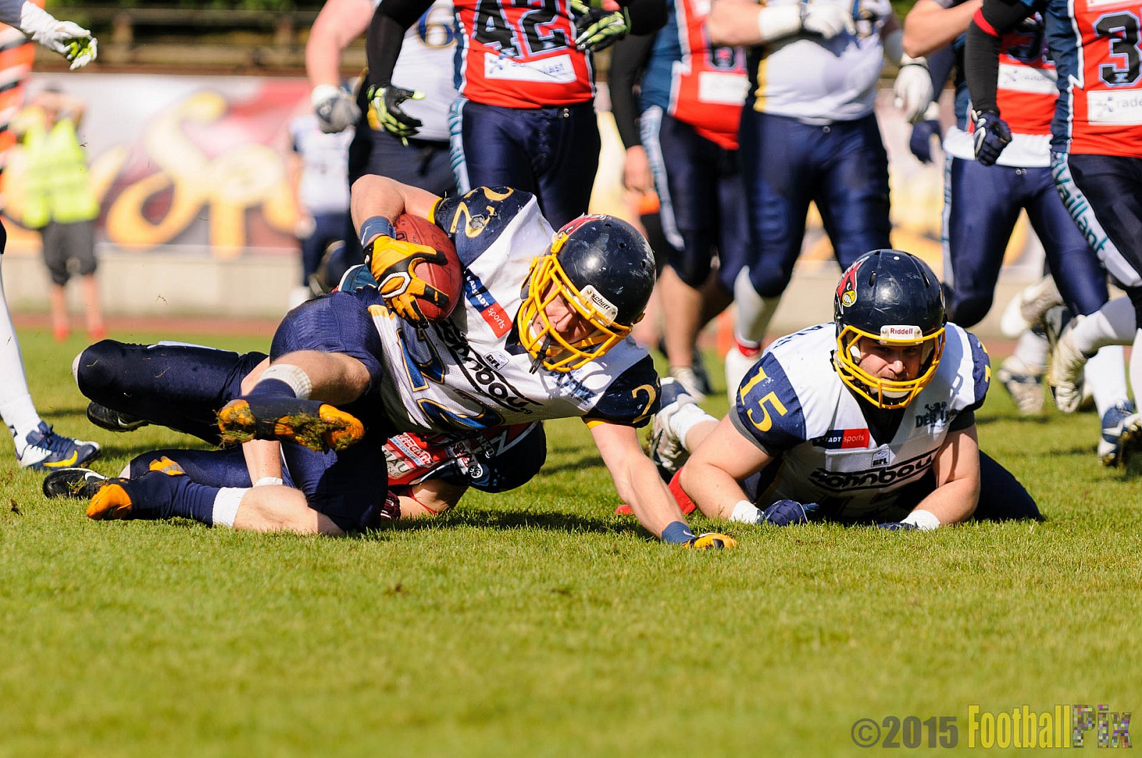 Remscheid Amboss vs. Essen Assindia Cardinals - 06.09.2015 RL NRW: Remscheid Amboss vs. Essen Assindia Cardinals (28:33)