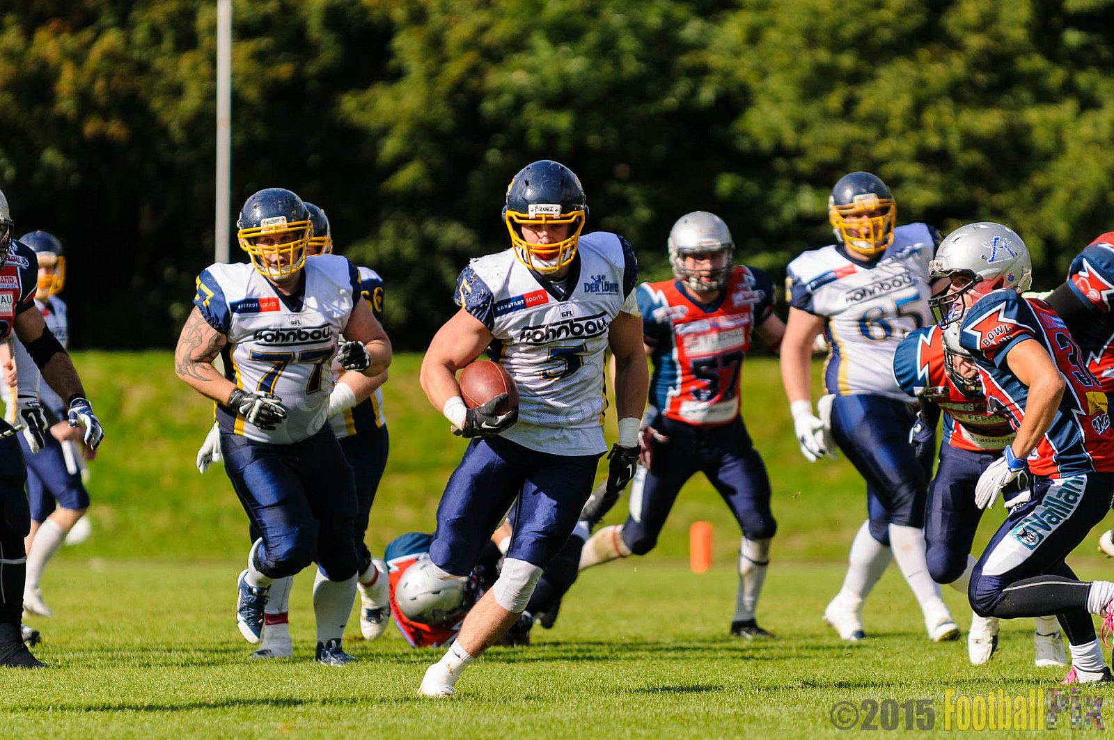 Remscheid Amboss vs. Essen Assindia Cardinals - 06.09.2015 RL NRW: Remscheid Amboss vs. Essen Assindia Cardinals (28:33)