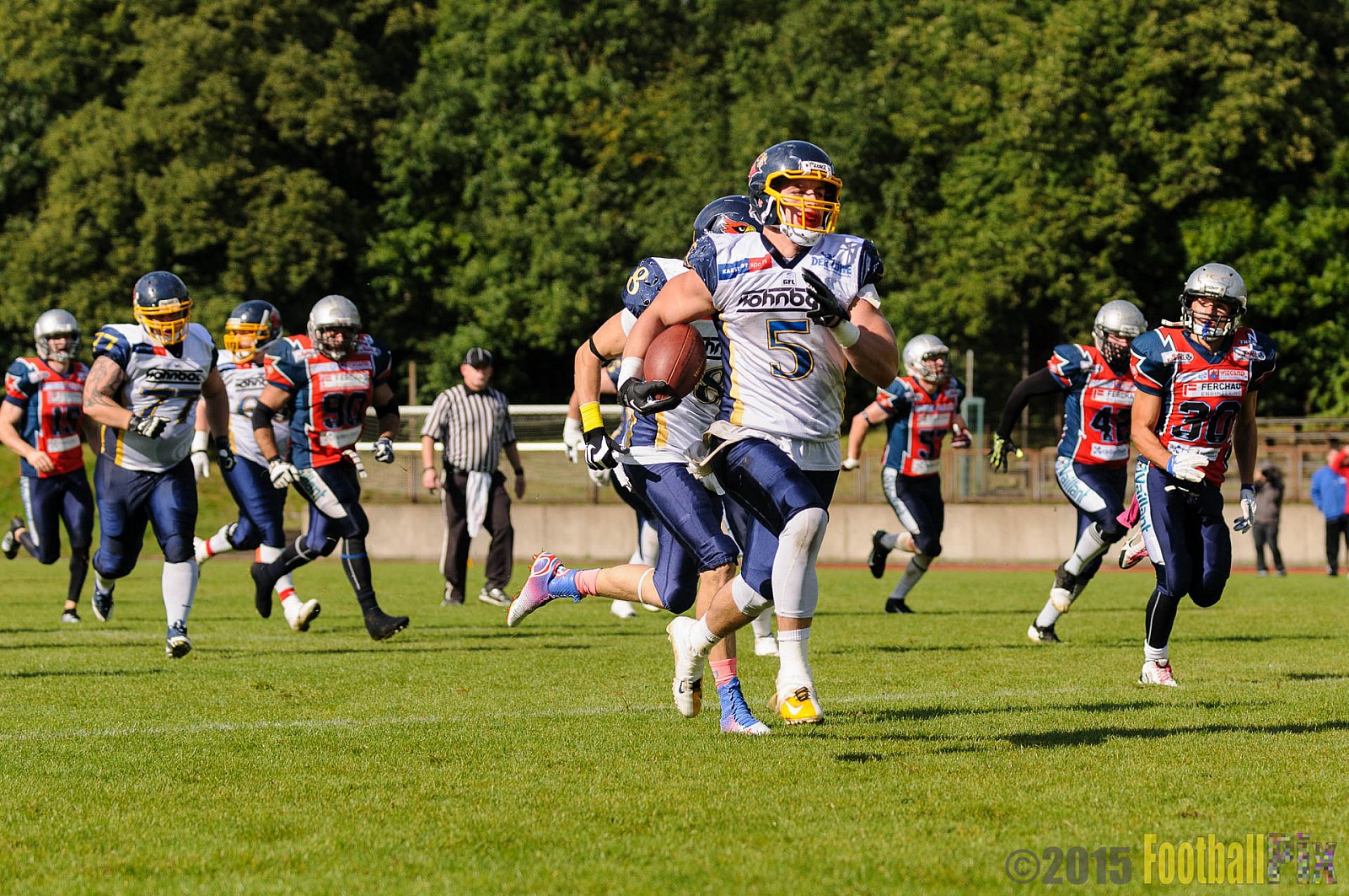 Remscheid Amboss vs. Essen Assindia Cardinals - 06.09.2015 RL NRW: Remscheid Amboss vs. Essen Assindia Cardinals (28:33)