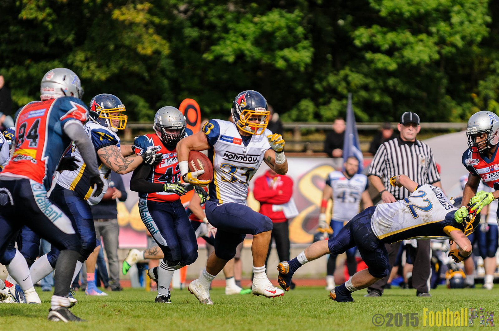 Remscheid Amboss vs. Essen Assindia Cardinals - 06.09.2015 RL NRW: Remscheid Amboss vs. Essen Assindia Cardinals (28:33)
