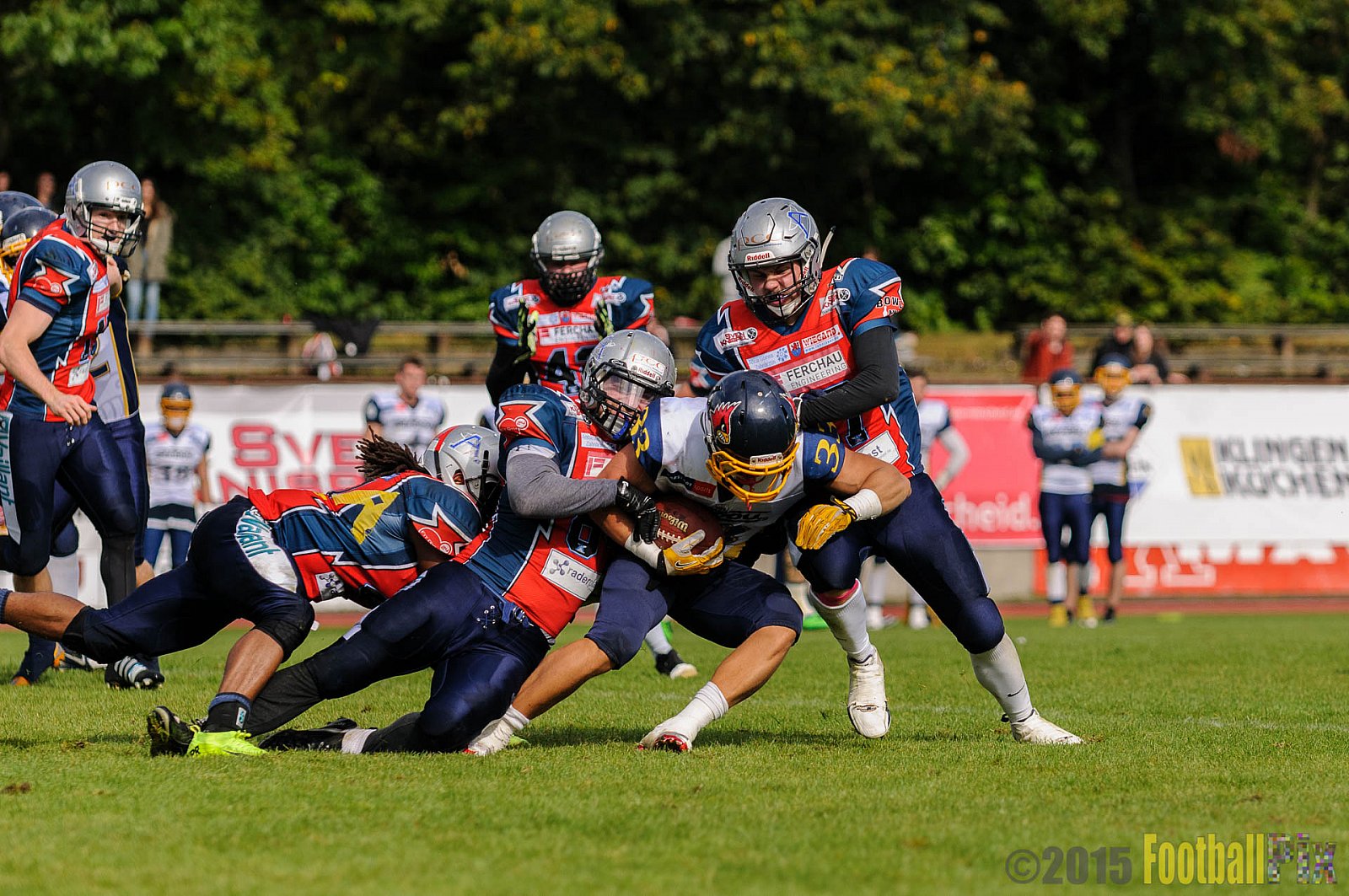Remscheid Amboss vs. Essen Assindia Cardinals - 06.09.2015 RL NRW: Remscheid Amboss vs. Essen Assindia Cardinals (28:33)