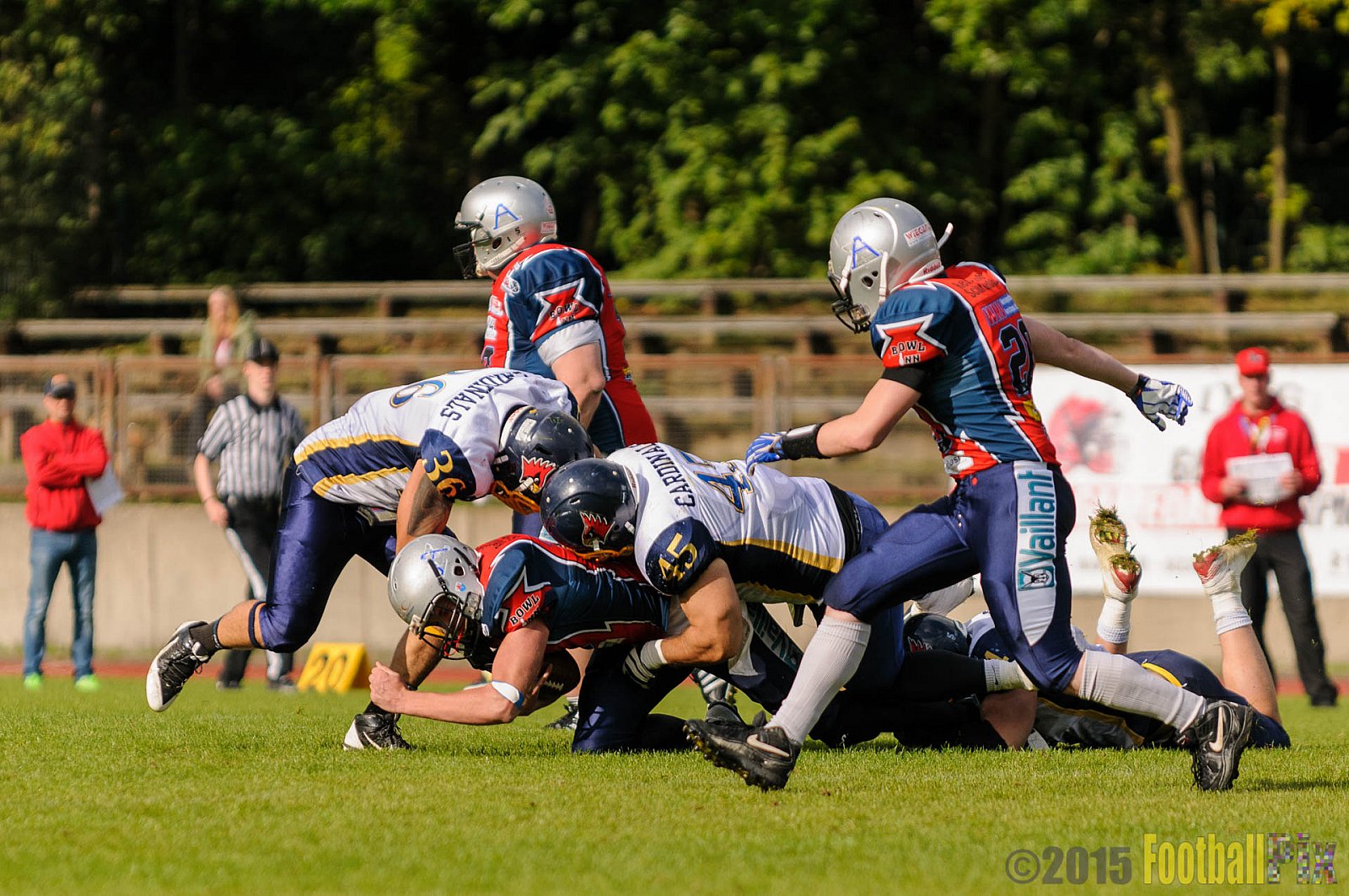 Remscheid Amboss vs. Essen Assindia Cardinals - 06.09.2015 RL NRW: Remscheid Amboss vs. Essen Assindia Cardinals (28:33)