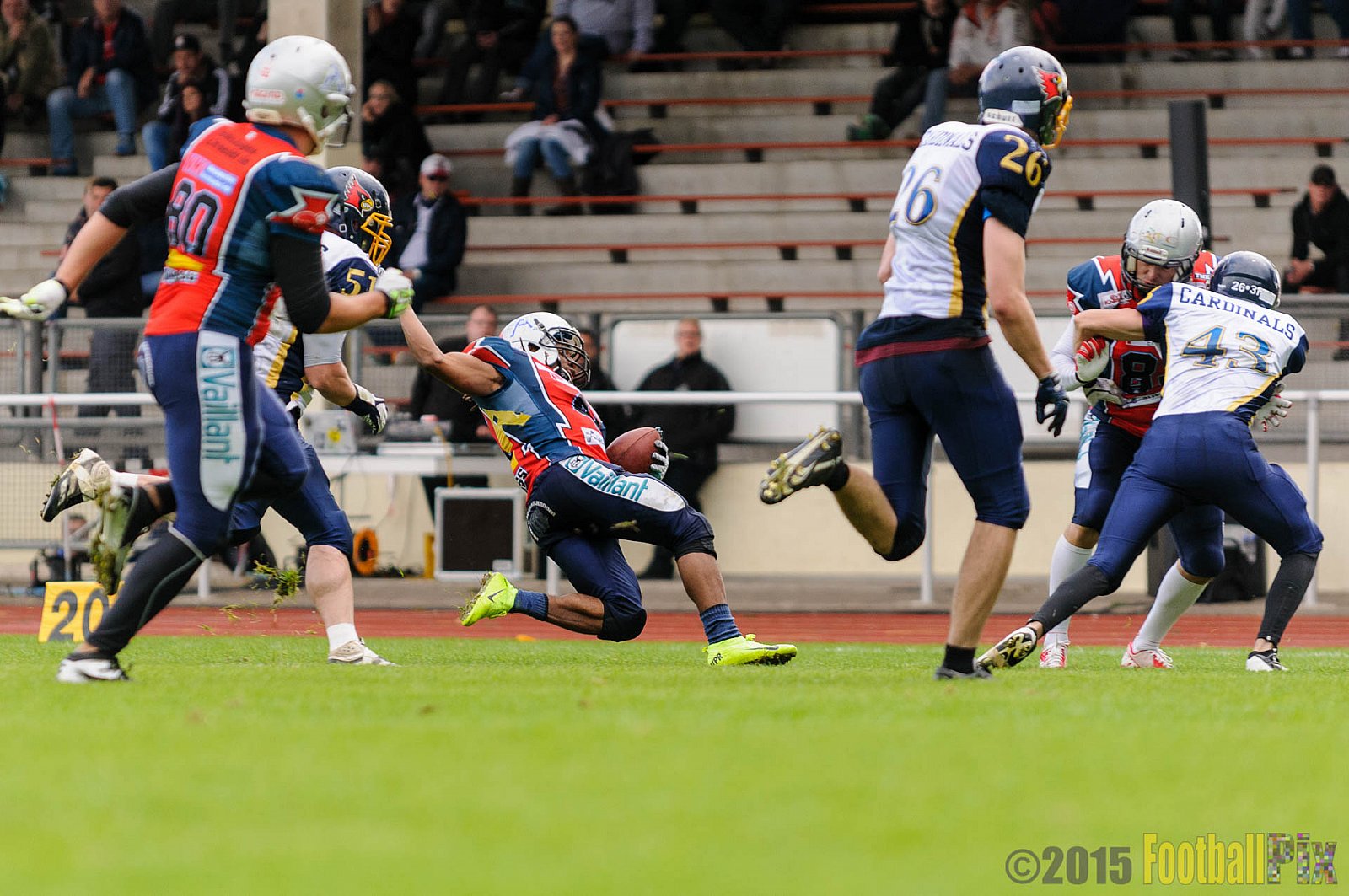Remscheid Amboss vs. Essen Assindia Cardinals - 06.09.2015 RL NRW: Remscheid Amboss vs. Essen Assindia Cardinals (28:33)
