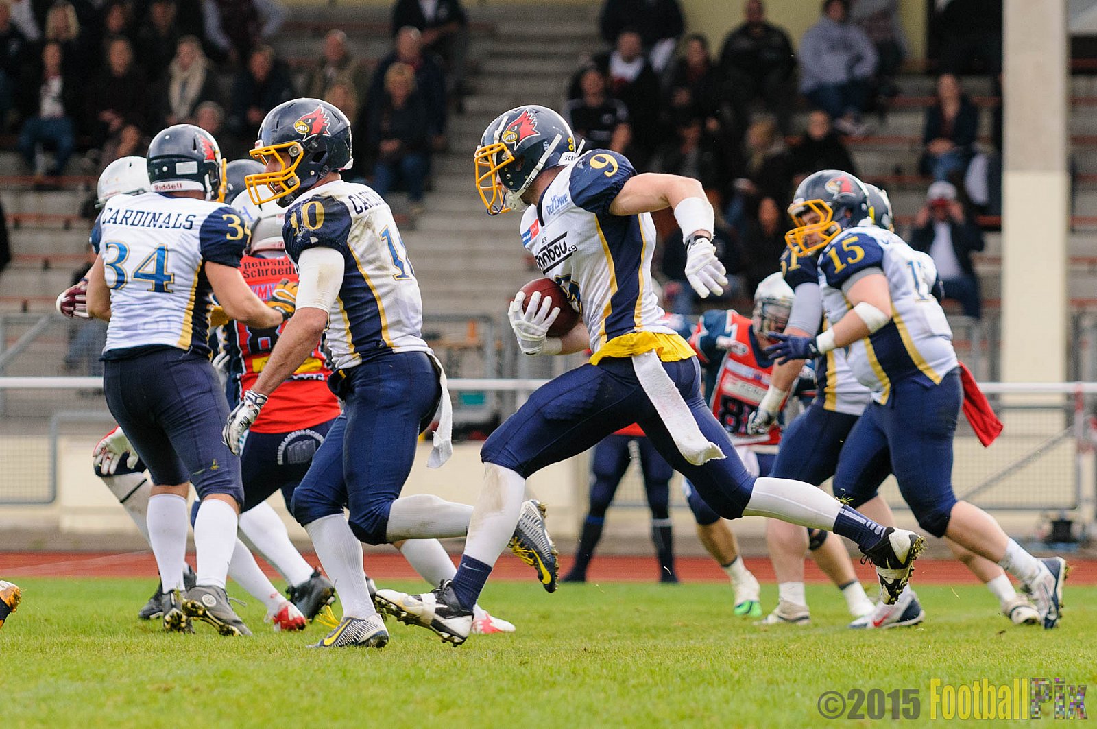 Remscheid Amboss vs. Essen Assindia Cardinals - 06.09.2015 RL NRW: Remscheid Amboss vs. Essen Assindia Cardinals (28:33)