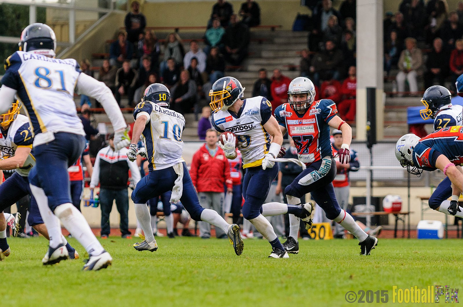 Remscheid Amboss vs. Essen Assindia Cardinals - 06.09.2015 RL NRW: Remscheid Amboss vs. Essen Assindia Cardinals (28:33)