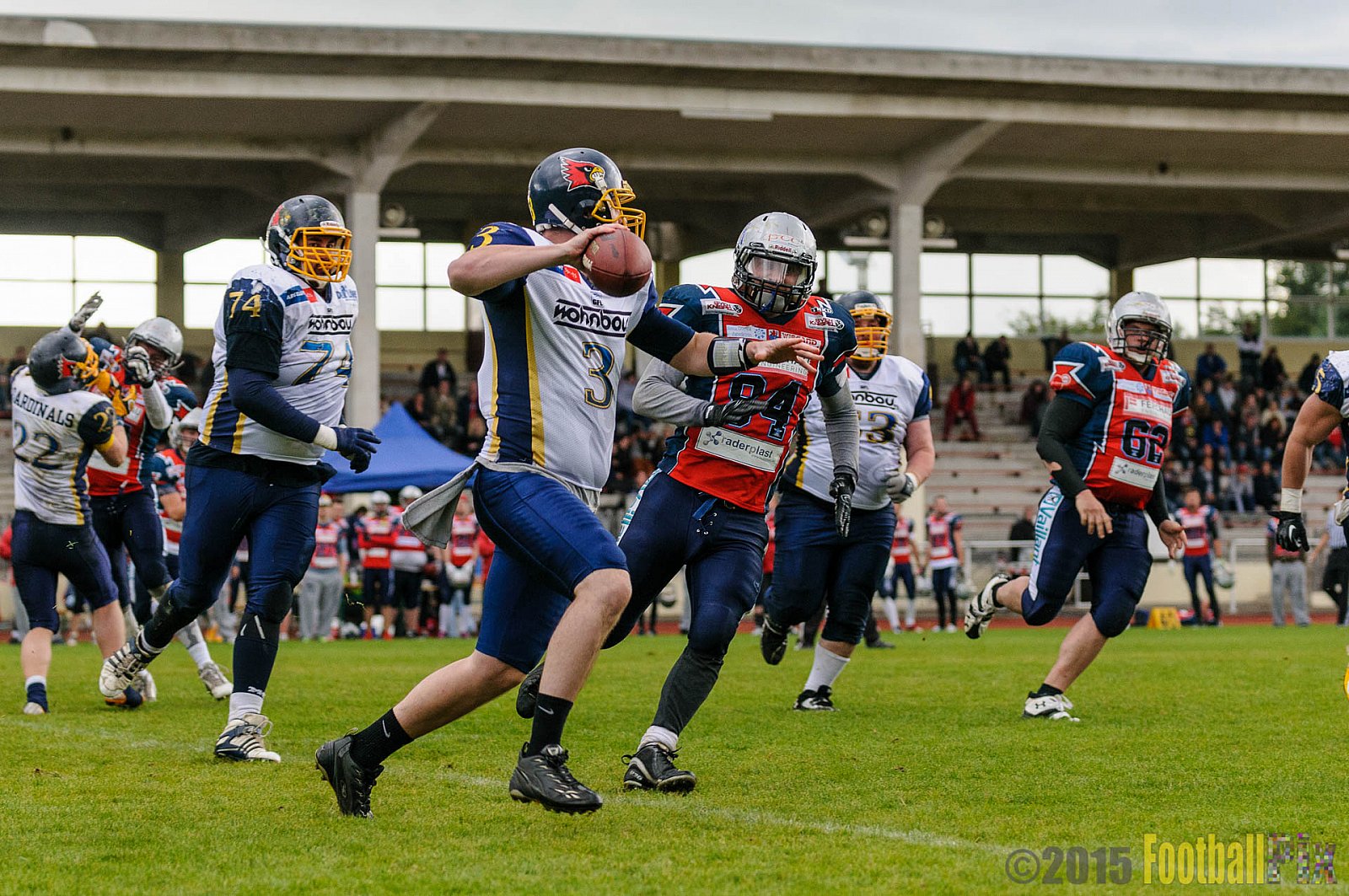 Remscheid Amboss vs. Essen Assindia Cardinals - 06.09.2015 RL NRW: Remscheid Amboss vs. Essen Assindia Cardinals (28:33)