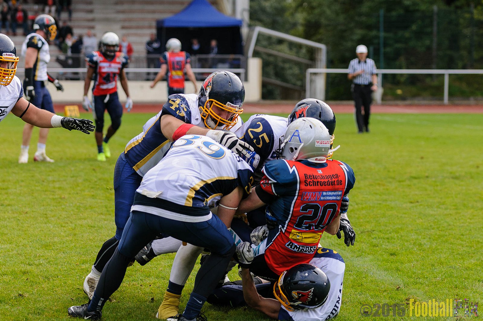 Remscheid Amboss vs. Essen Assindia Cardinals - 06.09.2015 RL NRW: Remscheid Amboss vs. Essen Assindia Cardinals (28:33)