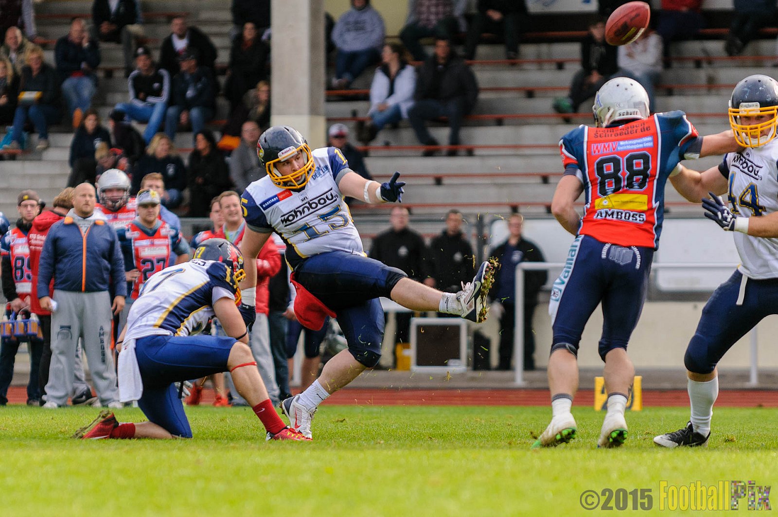 Remscheid Amboss vs. Essen Assindia Cardinals - 06.09.2015 RL NRW: Remscheid Amboss vs. Essen Assindia Cardinals (28:33)