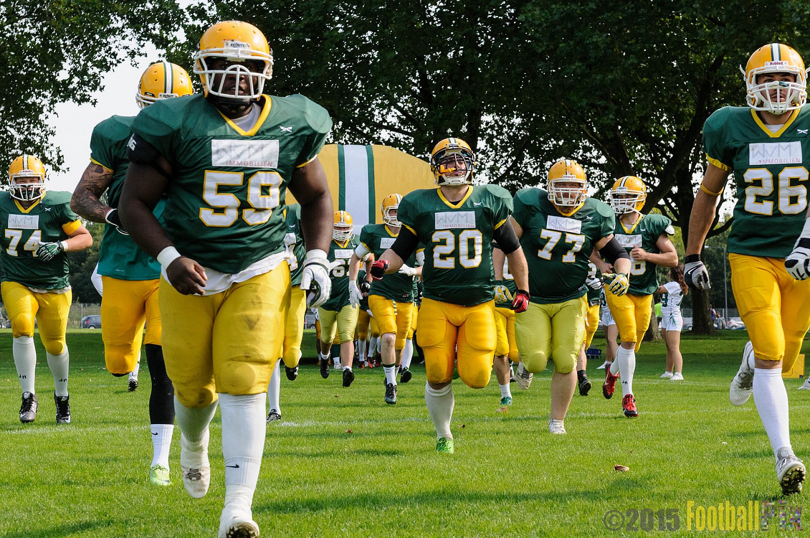 Cologne Crocodiles vs. Potsdam Royals - 12.09.2015 GFL2 Nord: Cologne Crocodiles vs. Potsdam Royals (48:21)