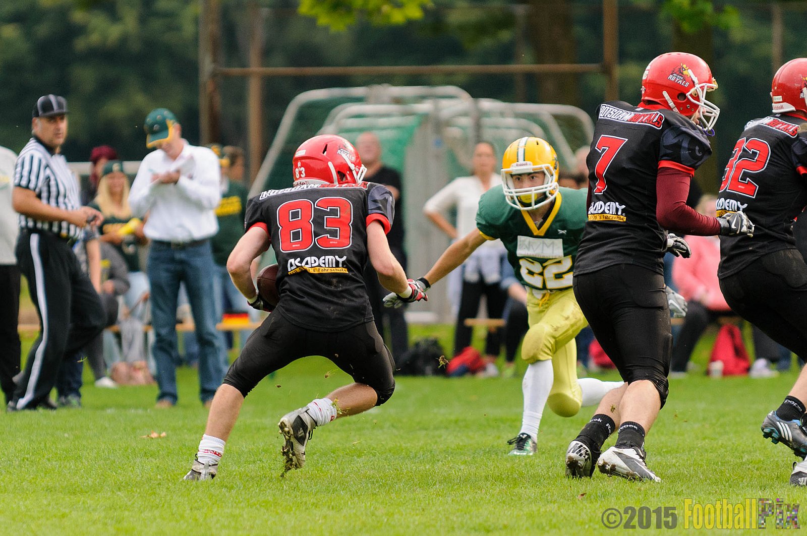 Cologne Crocodiles vs. Potsdam Royals - 12.09.2015 GFL2 Nord: Cologne Crocodiles vs. Potsdam Royals (48:21)