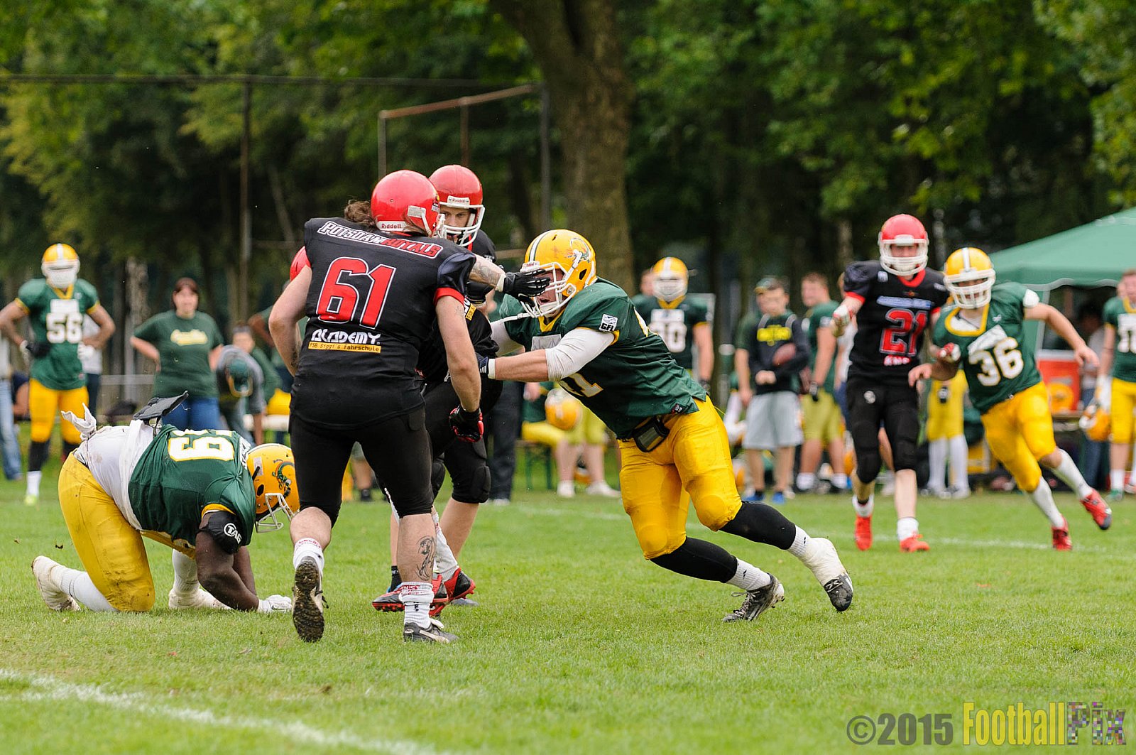 Cologne Crocodiles vs. Potsdam Royals - 12.09.2015 GFL2 Nord: Cologne Crocodiles vs. Potsdam Royals (48:21)