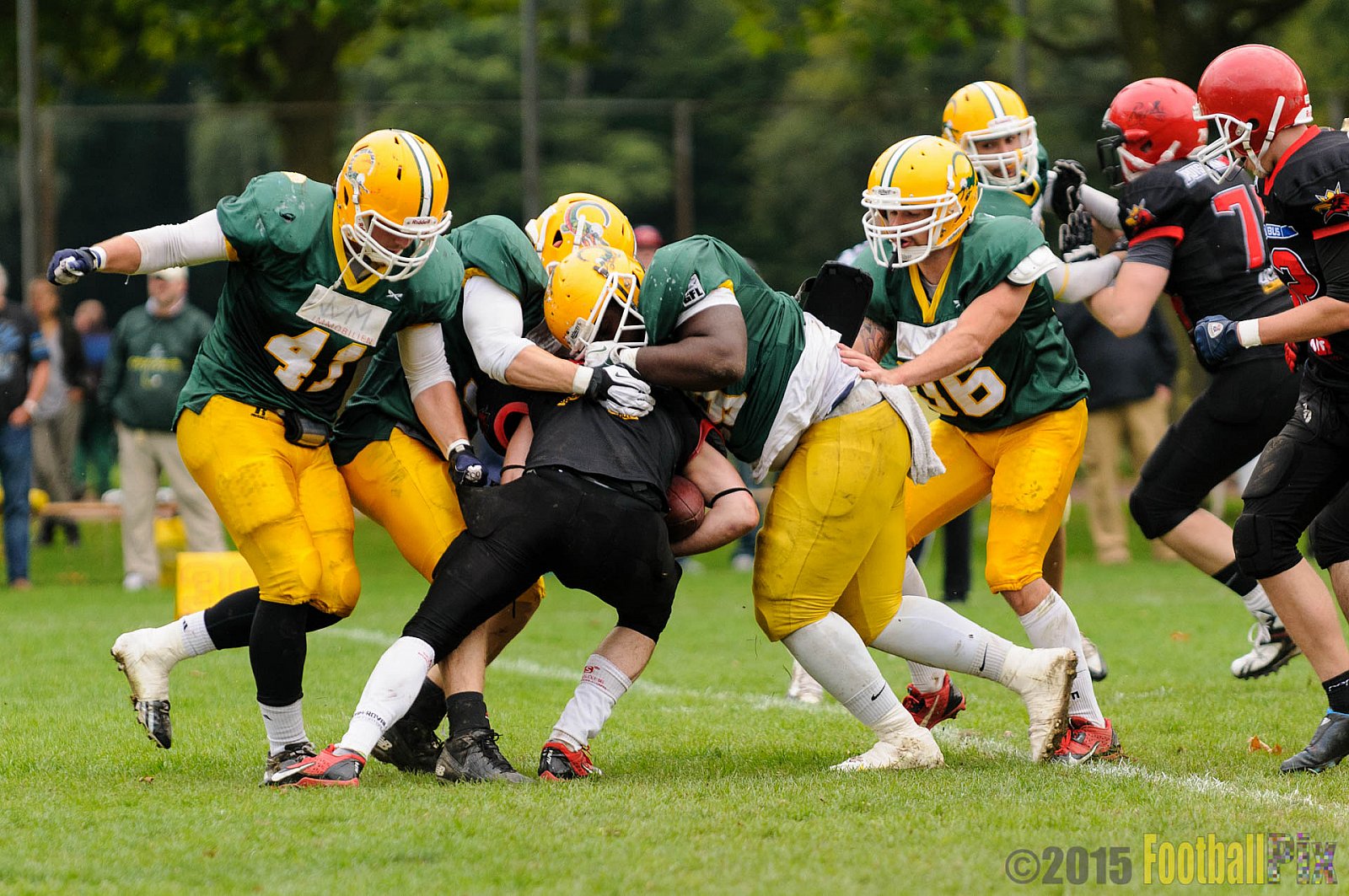 Cologne Crocodiles vs. Potsdam Royals - 12.09.2015 GFL2 Nord: Cologne Crocodiles vs. Potsdam Royals (48:21)