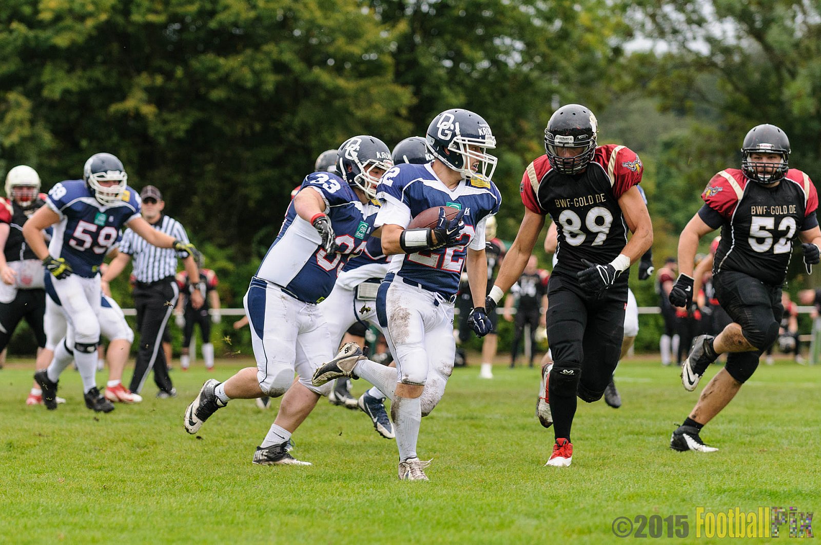 Dortmund Giants vs. Cologne Falcons - 13.09.2015 OL NRW: Dortmund Giants vs. Cologne Falcons (12:44)