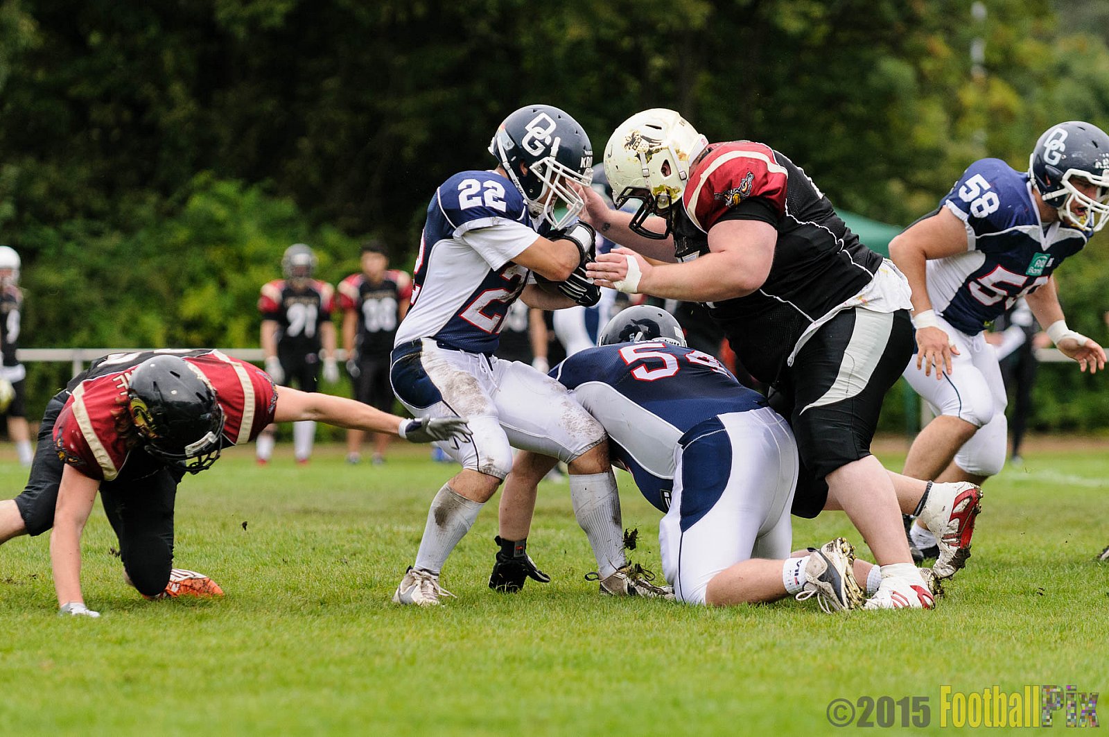 Dortmund Giants vs. Cologne Falcons - 13.09.2015 OL NRW: Dortmund Giants vs. Cologne Falcons (12:44)