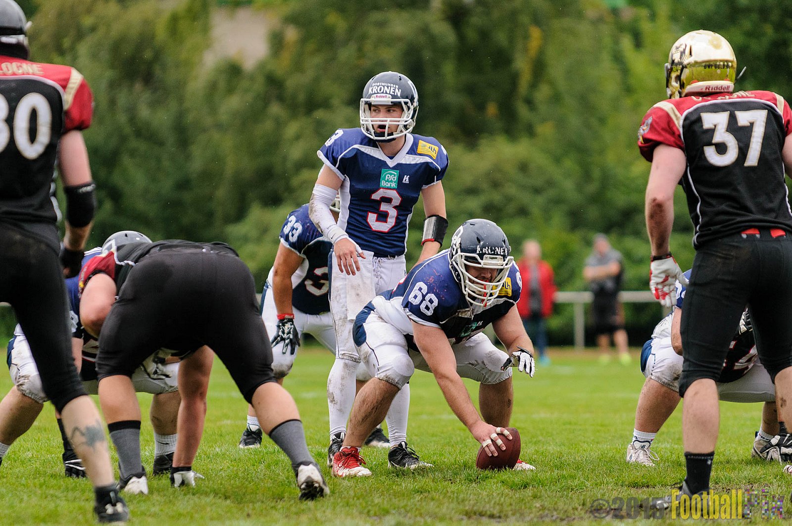 Dortmund Giants vs. Cologne Falcons - 13.09.2015 OL NRW: Dortmund Giants vs. Cologne Falcons (12:44)