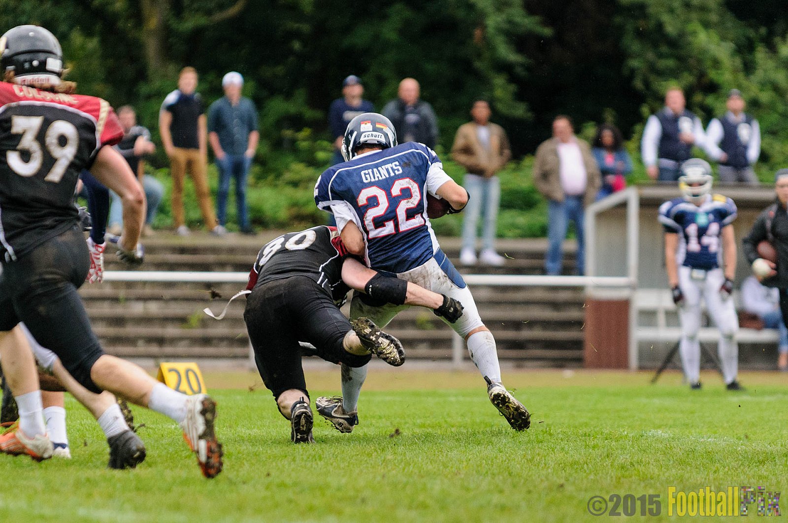 Dortmund Giants vs. Cologne Falcons - 13.09.2015 OL NRW: Dortmund Giants vs. Cologne Falcons (12:44)