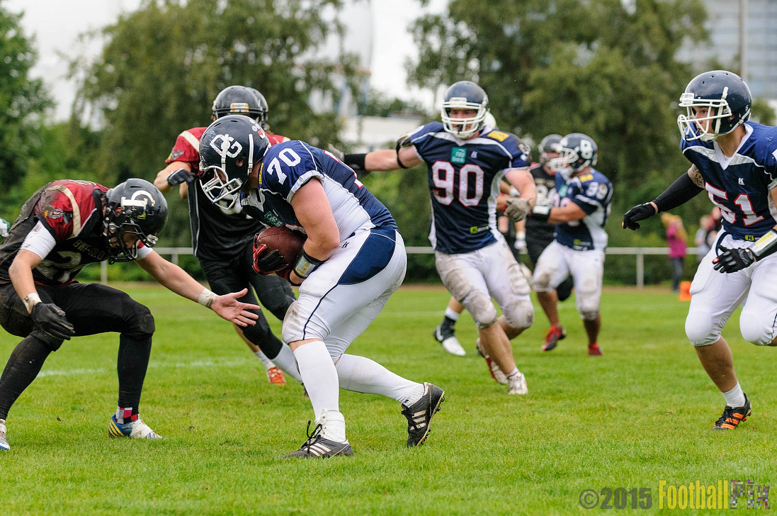 Dortmund Giants vs. Cologne Falcons - 13.09.2015 OL NRW: Dortmund Giants vs. Cologne Falcons (12:44)