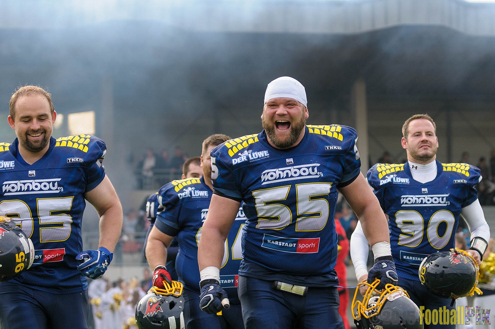 Essen Assindia Cardinals vs. Ritterhude Badgers - 19.09.2015 RL NRW: Essen Assindia Cardinals vs. Ritterhude Badgers (43:0)