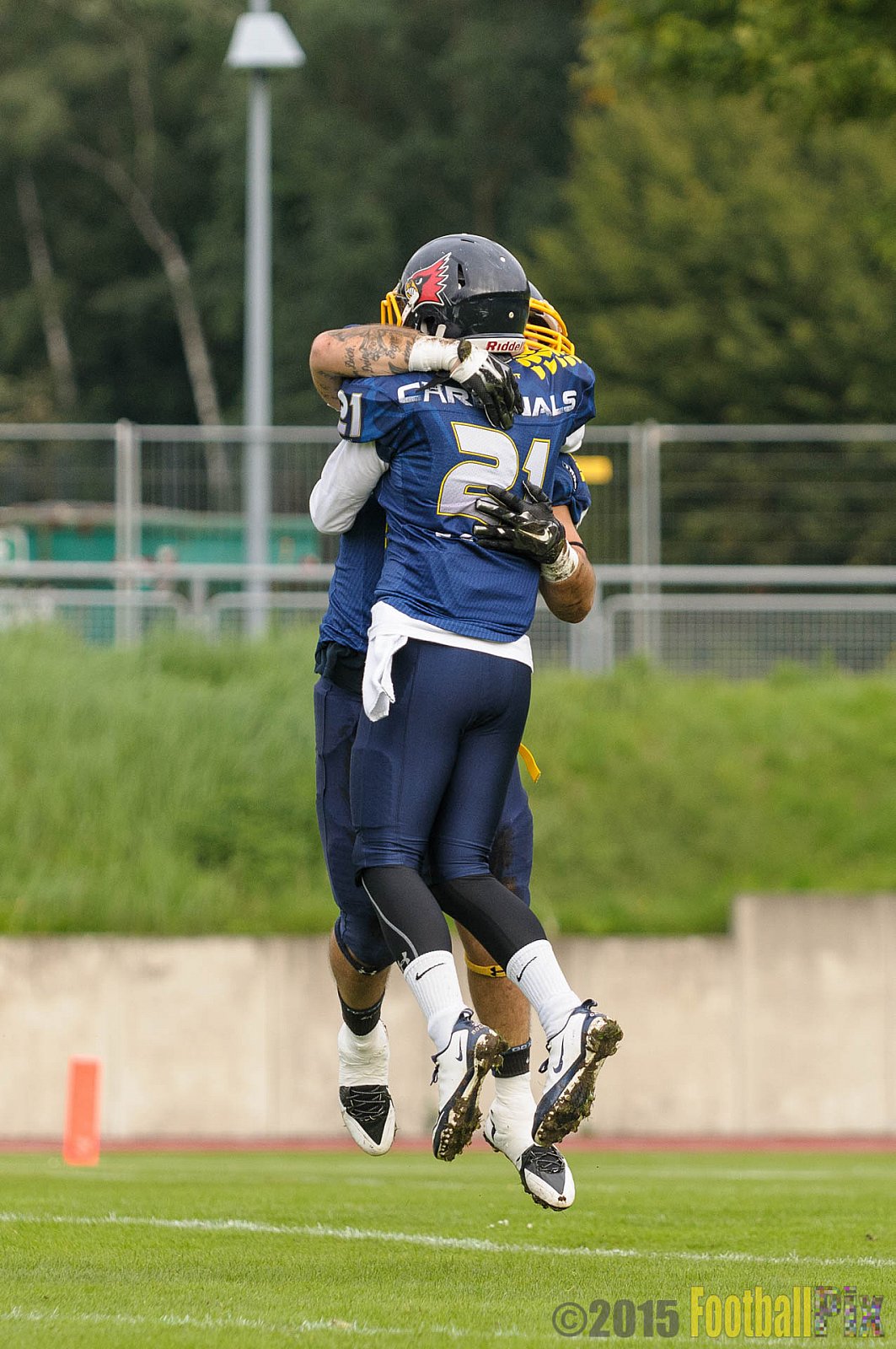 Essen Assindia Cardinals vs. Ritterhude Badgers - 19.09.2015 RL NRW: Essen Assindia Cardinals vs. Ritterhude Badgers (43:0)