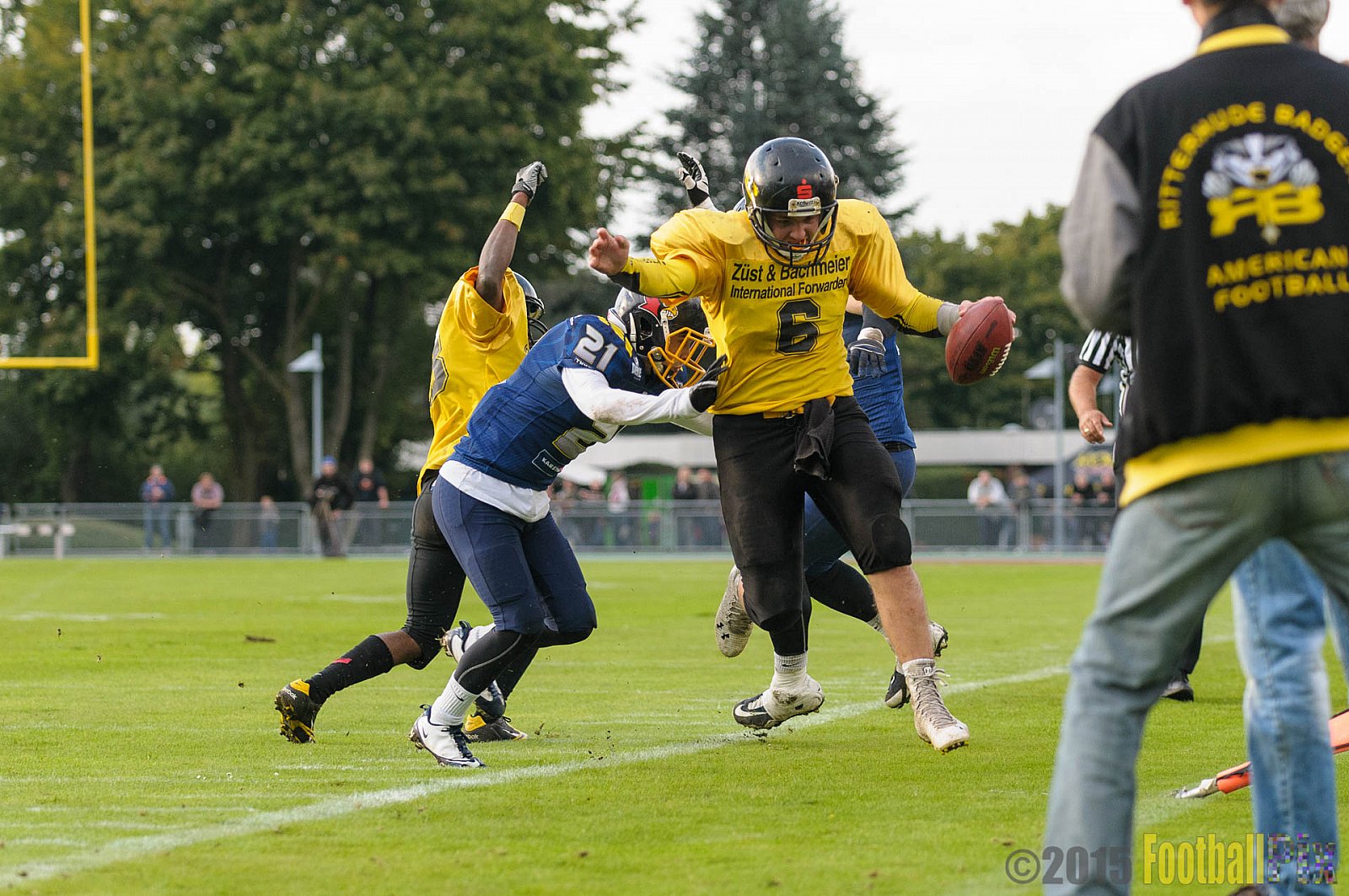 Essen Assindia Cardinals vs. Ritterhude Badgers - 19.09.2015 RL NRW: Essen Assindia Cardinals vs. Ritterhude Badgers (43:0)