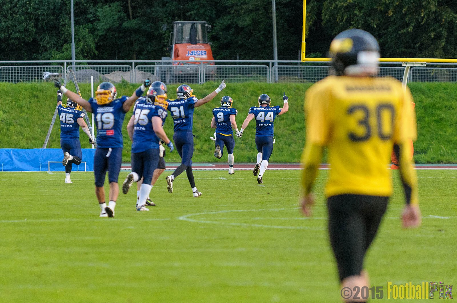 Essen Assindia Cardinals vs. Ritterhude Badgers - 19.09.2015 RL NRW: Essen Assindia Cardinals vs. Ritterhude Badgers (43:0)