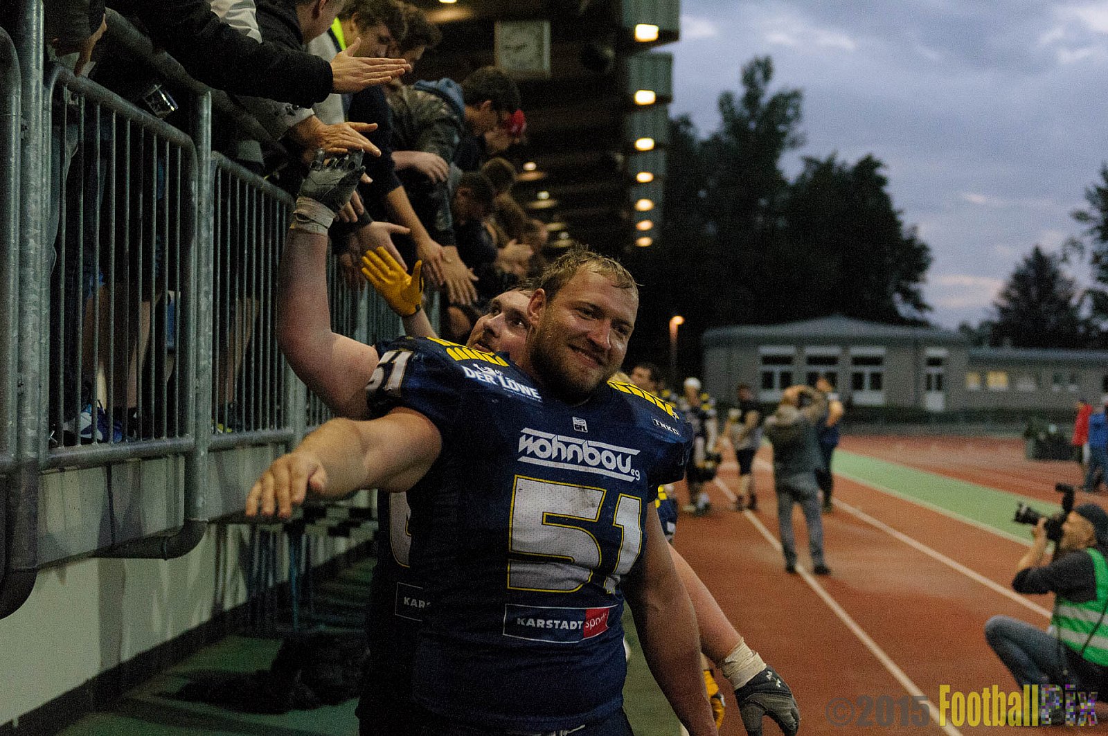 Essen Assindia Cardinals vs. Ritterhude Badgers - 19.09.2015 RL NRW: Essen Assindia Cardinals vs. Ritterhude Badgers (43:0)