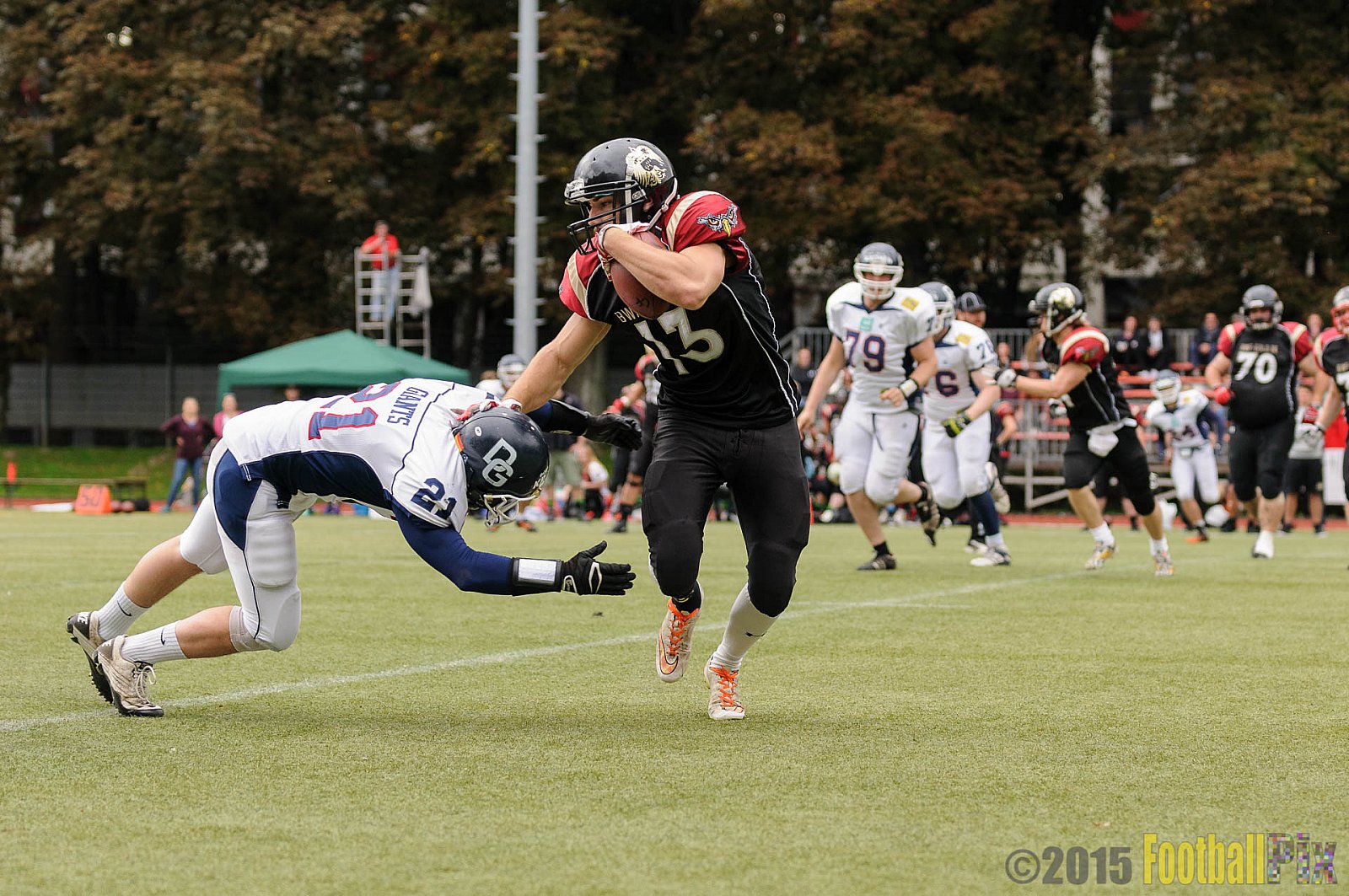 Cologne Falcons vs. Dortmund Giants - 20.09.2015 OL NRW: Cologne Falcons vs. Dortmund Giants (38:16)
