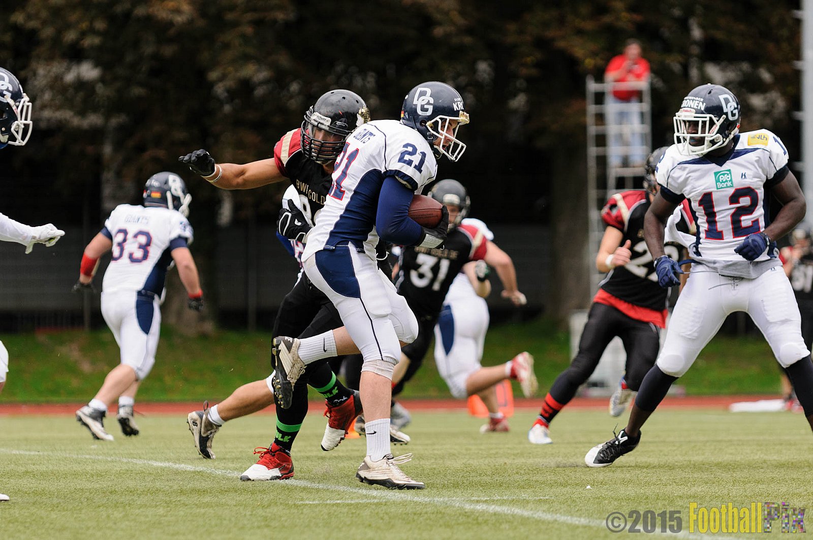 Cologne Falcons vs. Dortmund Giants - 20.09.2015 OL NRW: Cologne Falcons vs. Dortmund Giants (38:16)