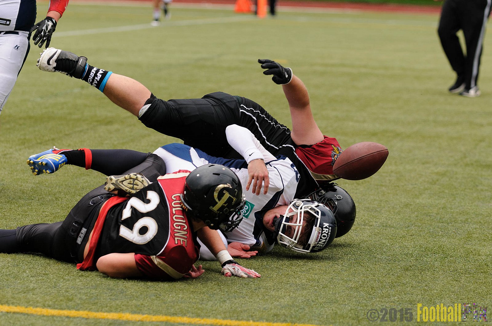 Cologne Falcons vs. Dortmund Giants - 20.09.2015 OL NRW: Cologne Falcons vs. Dortmund Giants (38:16)