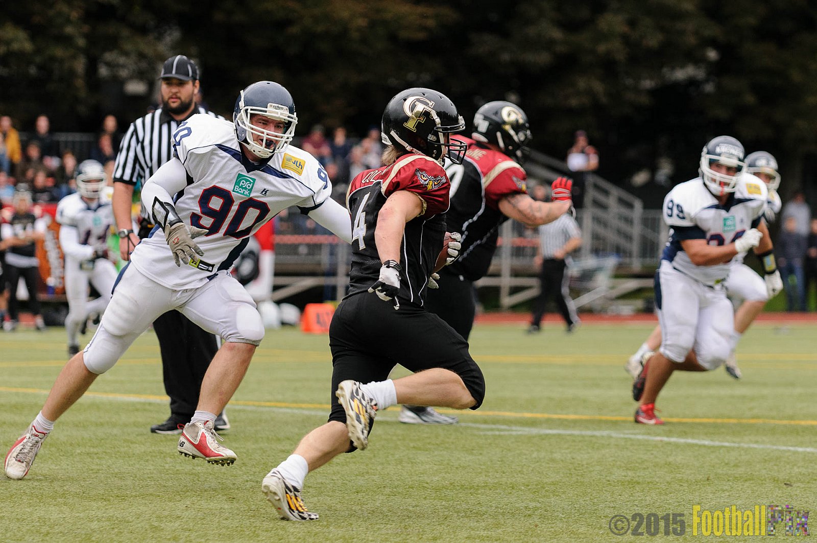 Cologne Falcons vs. Dortmund Giants - 20.09.2015 OL NRW: Cologne Falcons vs. Dortmund Giants (38:16)
