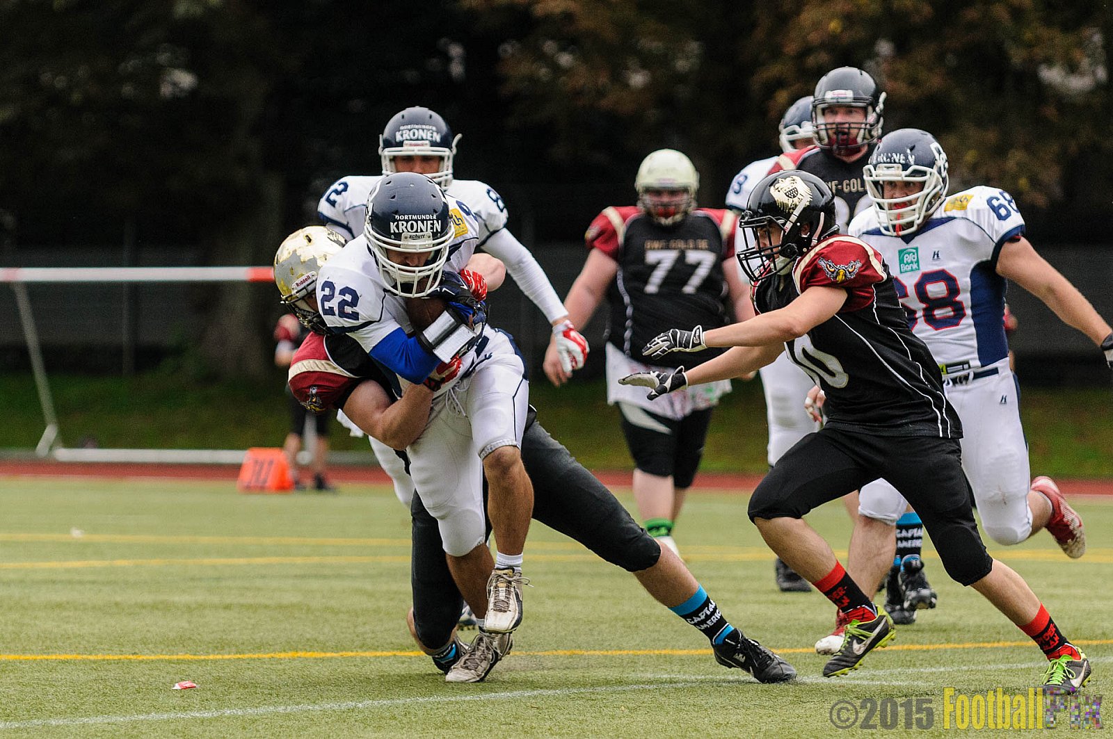Cologne Falcons vs. Dortmund Giants - 20.09.2015 OL NRW: Cologne Falcons vs. Dortmund Giants (38:16)