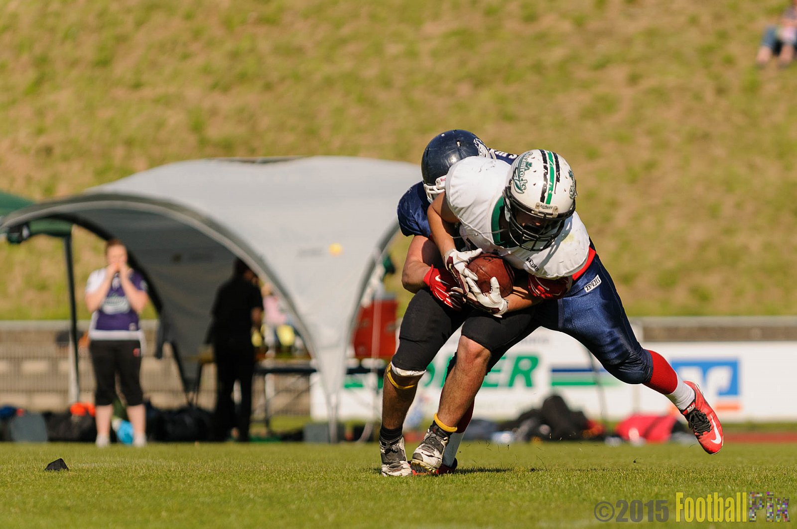 Recklinghausen Chargers vs. Mülheim Shamrocks - 03.10.2015 LL Ost NRW: Recklinghausen Chargers vs. Mülheim Shamrocks (7:21)