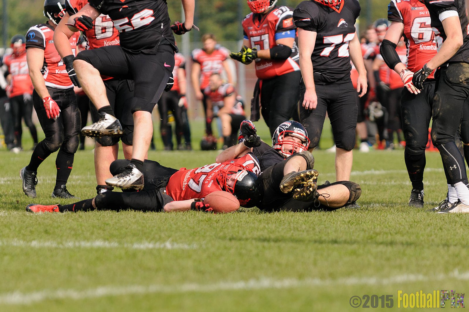 Düsseldorf Panther Prospects vs. Siegen Sentinels - 03.10.2015 VL NRW: Düsseldorf Panther Prospects vs. Siegen Sentinels (14:32)