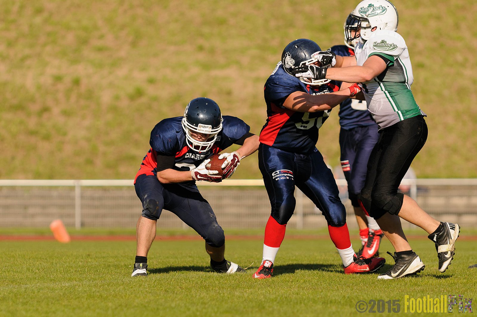 Recklinghausen Chargers vs. Mülheim Shamrocks - 03.10.2015 LL Ost NRW: Recklinghausen Chargers vs. Mülheim Shamrocks (7:21)