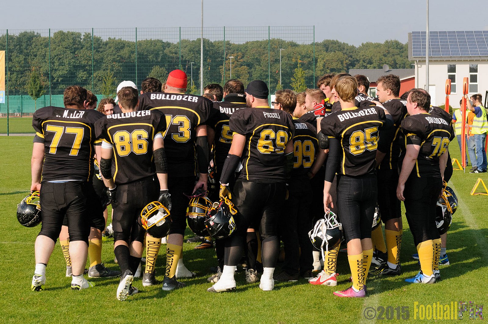 Bocholt Rhinos vs. Düsseldorf Bulldozer - 04.10.2015 LL Mitte NRW: Bocholt Rhinos vs. Düsseldorf Bulldozer (14:2)