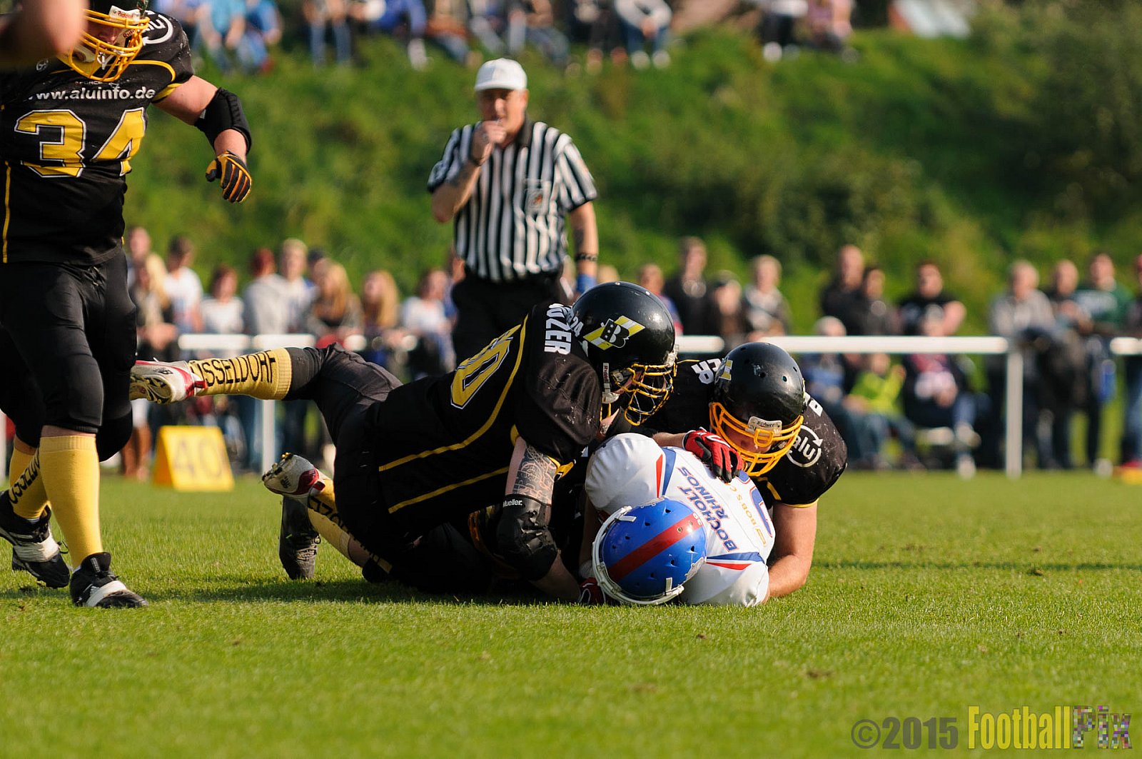 Bocholt Rhinos vs. Düsseldorf Bulldozer - 04.10.2015 LL Mitte NRW: Bocholt Rhinos vs. Düsseldorf Bulldozer (14:2)