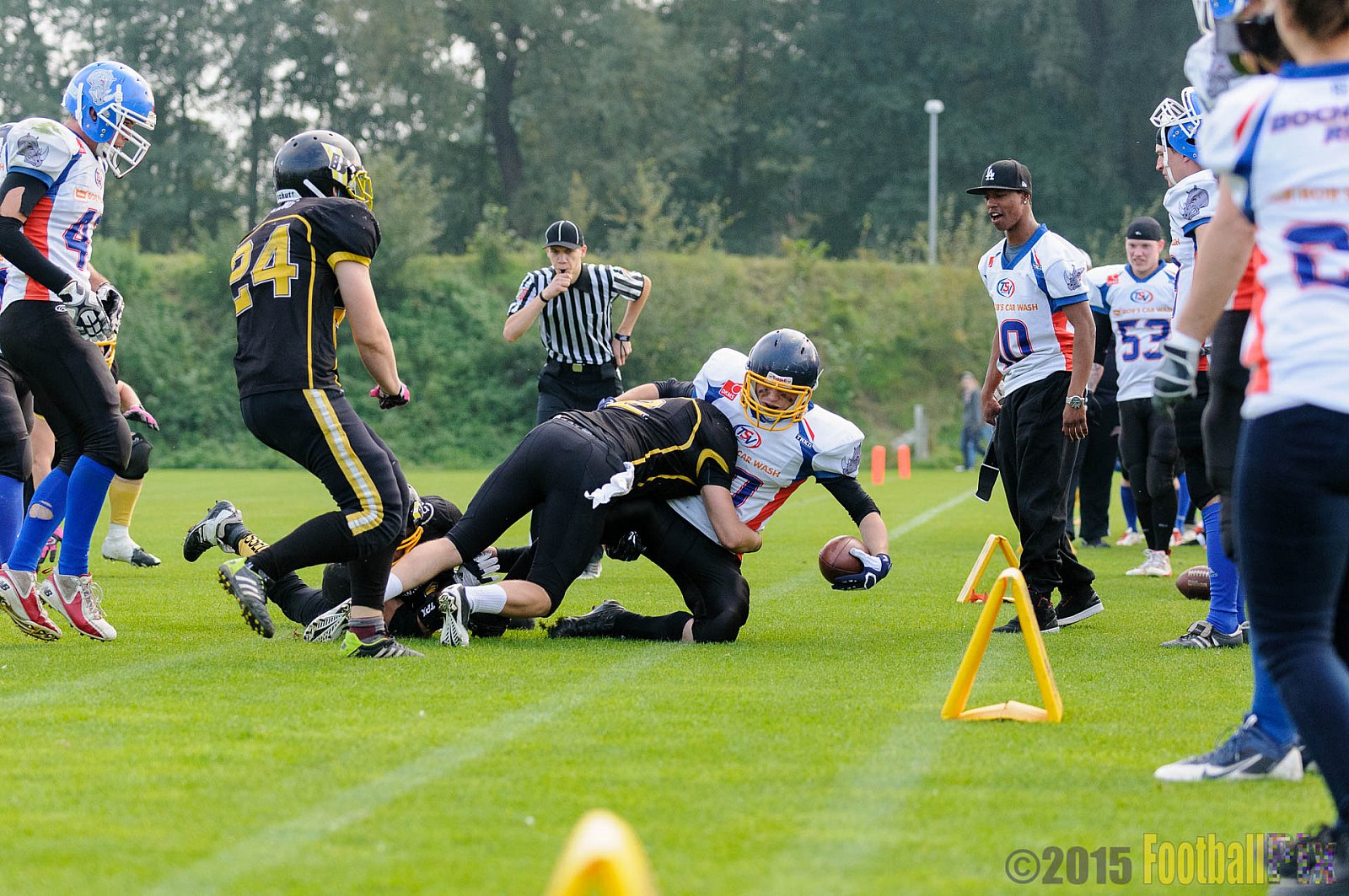 Bocholt Rhinos vs. Düsseldorf Bulldozer - 04.10.2015 LL Mitte NRW: Bocholt Rhinos vs. Düsseldorf Bulldozer (14:2)