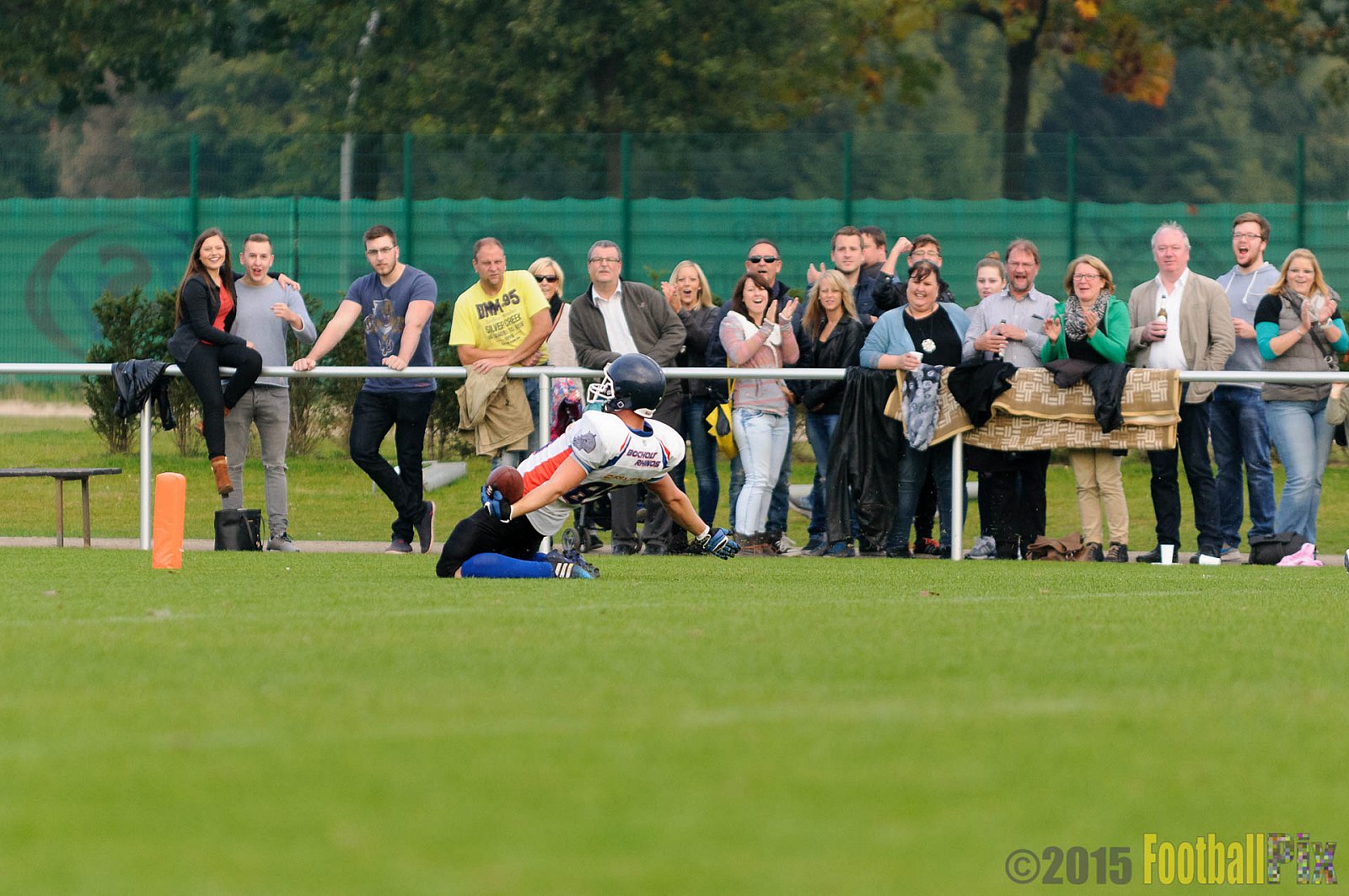 Bocholt Rhinos vs. Düsseldorf Bulldozer - 04.10.2015 LL Mitte NRW: Bocholt Rhinos vs. Düsseldorf Bulldozer (14:2)
