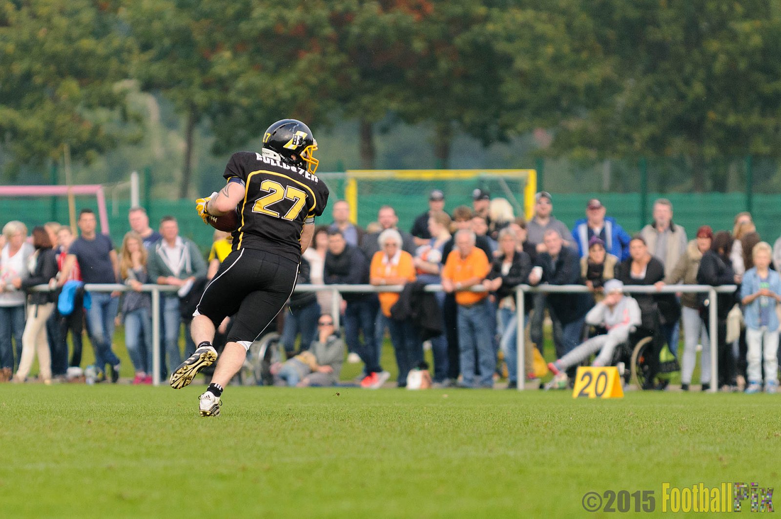 Bocholt Rhinos vs. Düsseldorf Bulldozer - 04.10.2015 LL Mitte NRW: Bocholt Rhinos vs. Düsseldorf Bulldozer (14:2)
