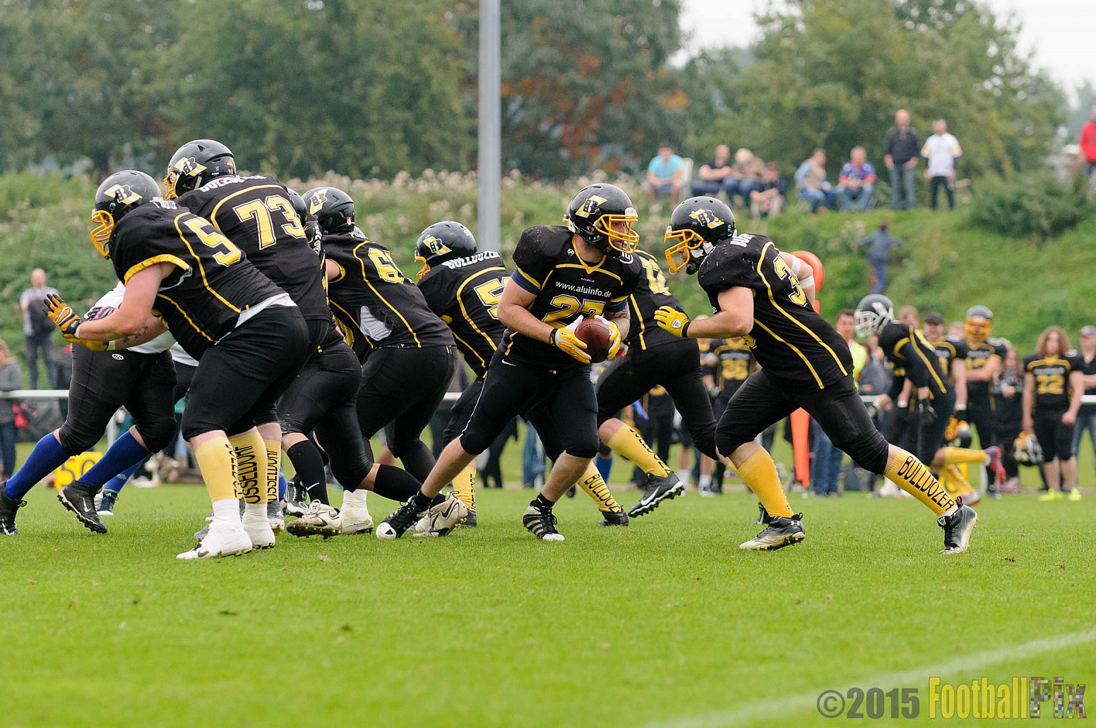 Bocholt Rhinos vs. Düsseldorf Bulldozer - 04.10.2015 LL Mitte NRW: Bocholt Rhinos vs. Düsseldorf Bulldozer (14:2)