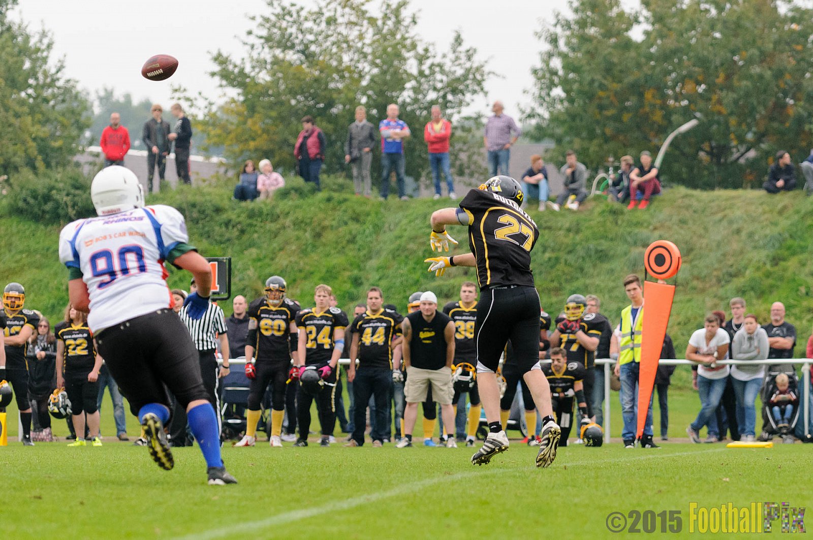 Bocholt Rhinos vs. Düsseldorf Bulldozer - 04.10.2015 LL Mitte NRW: Bocholt Rhinos vs. Düsseldorf Bulldozer (14:2)