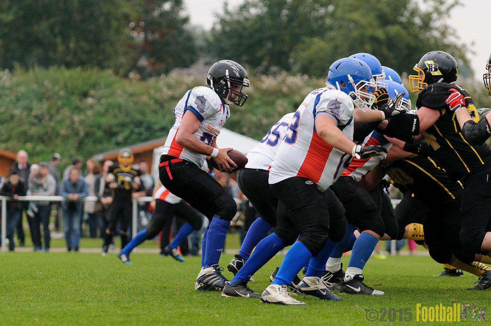 Bocholt Rhinos vs. Düsseldorf Bulldozer - 04.10.2015 LL Mitte NRW: Bocholt Rhinos vs. Düsseldorf Bulldozer (14:2)