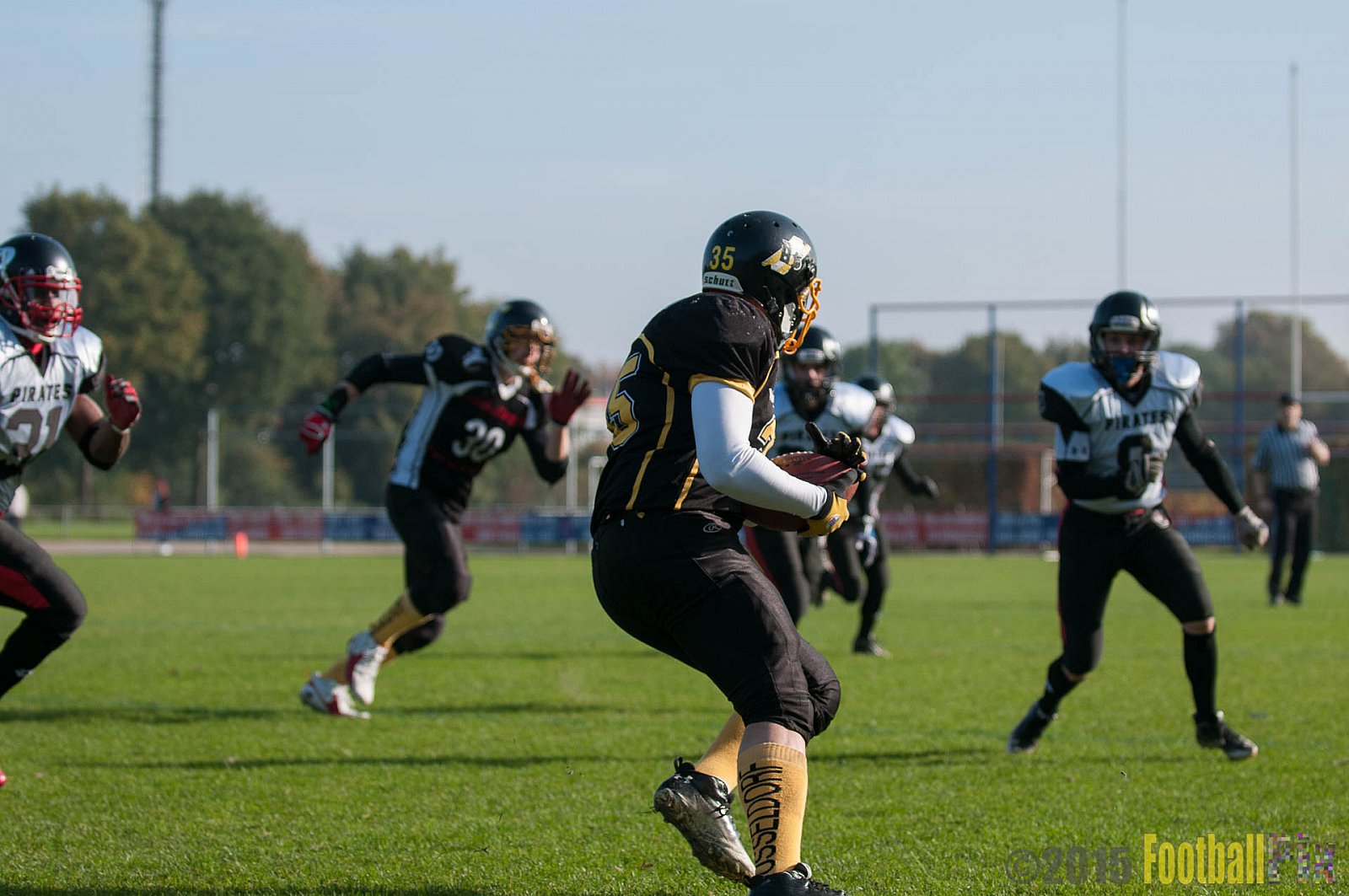 Treasure Bowl 2015, Nijmegen Pirates, Düsseldorf Bulldozer, Lan - Treasure Bowl 2015, Nijmegen Pirates