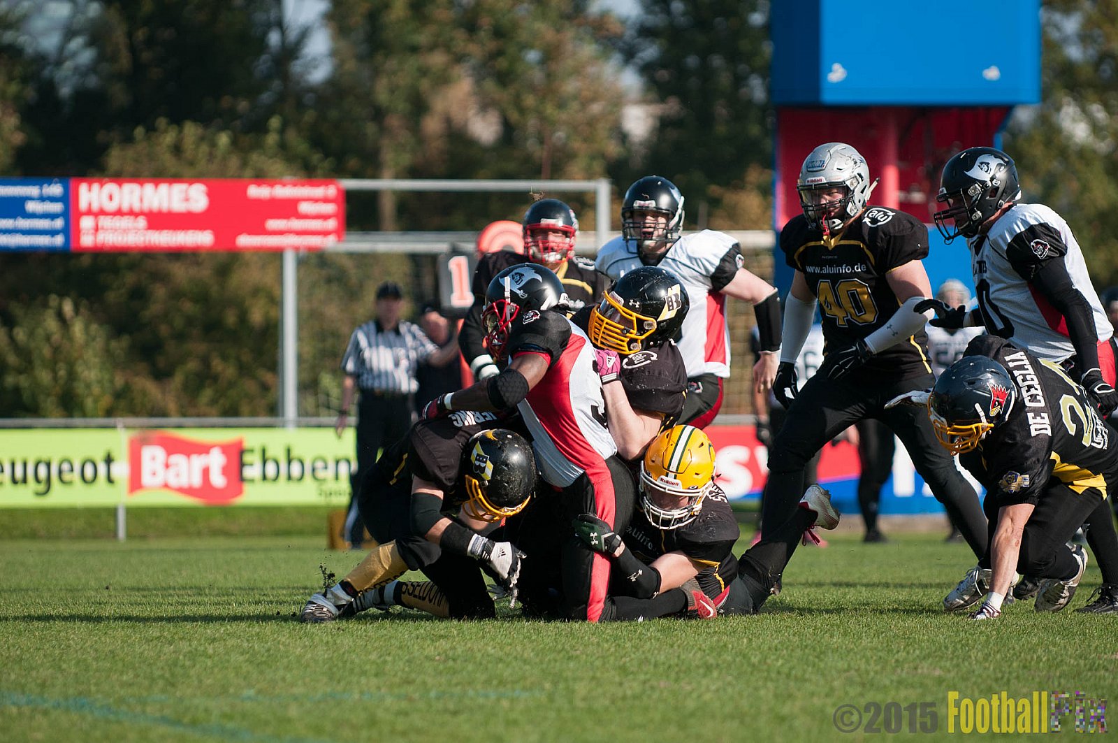 Treasure Bowl 2015, Nijmegen Pirates, Düsseldorf Bulldozer, Lan - Treasure Bowl 2015, Nijmegen Pirates